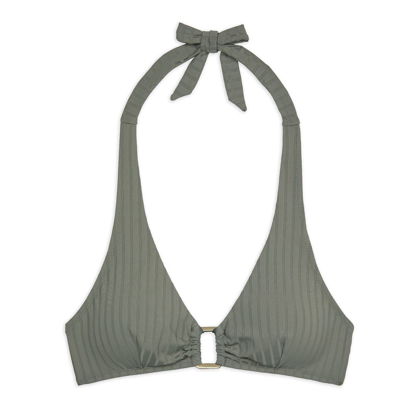 Chelsea Peers Triangle Bikini Top with Tie Closure