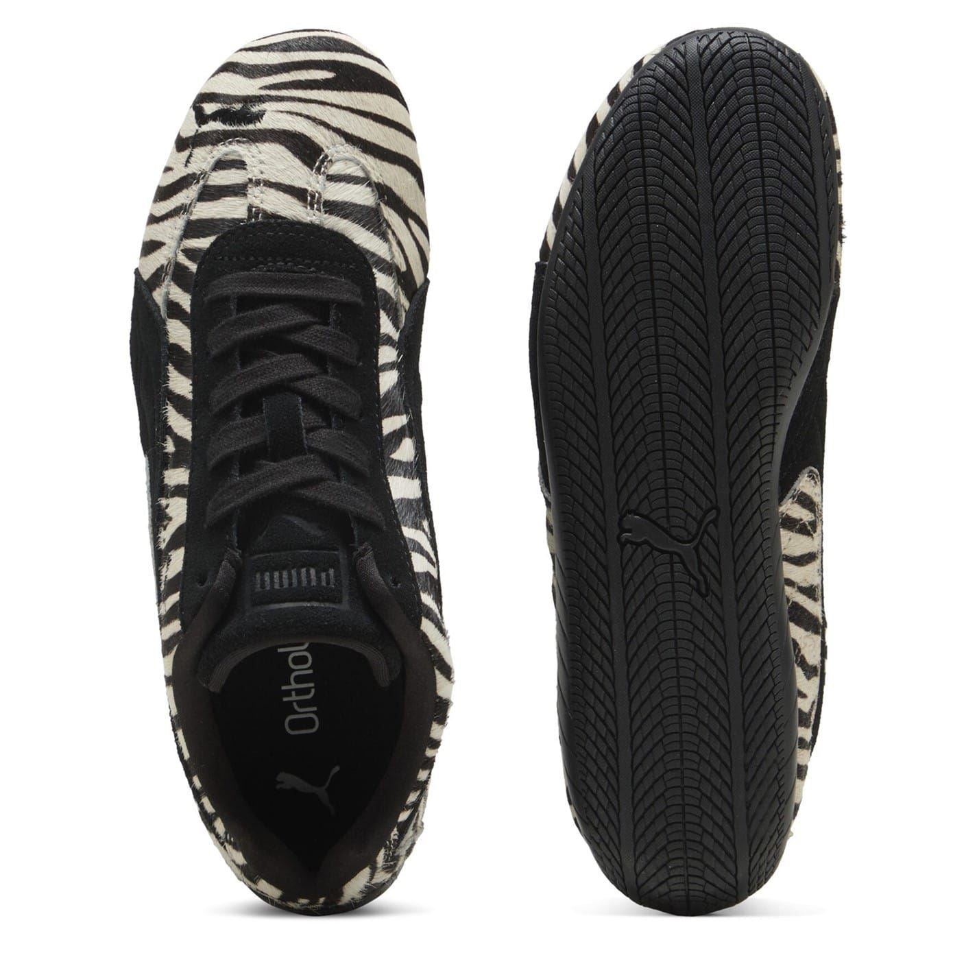 Puma Speedcat Pony Zebra Patterned Low Top Sneakers