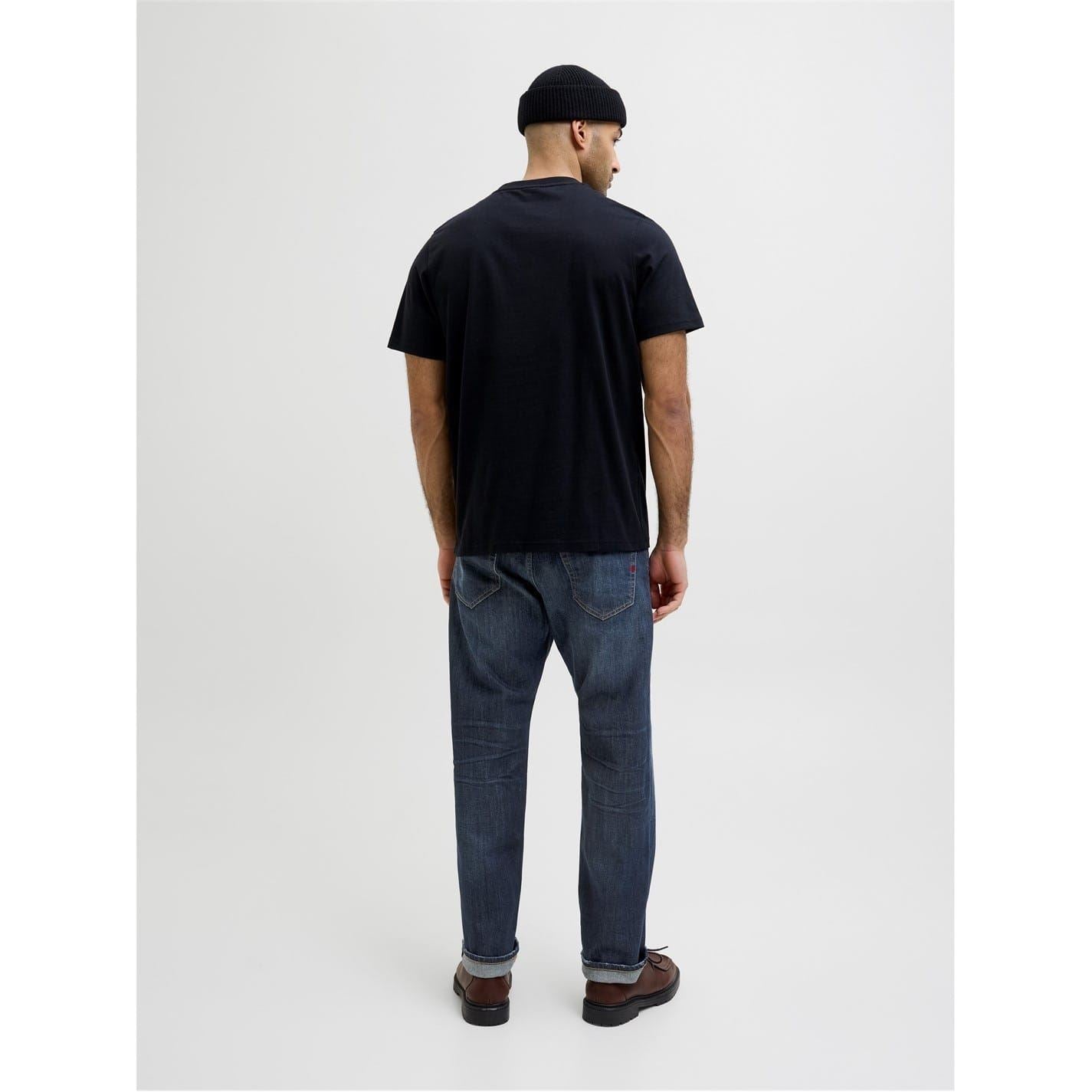 Jack and Jones Relaxed Fit Five Pocket Jeans
