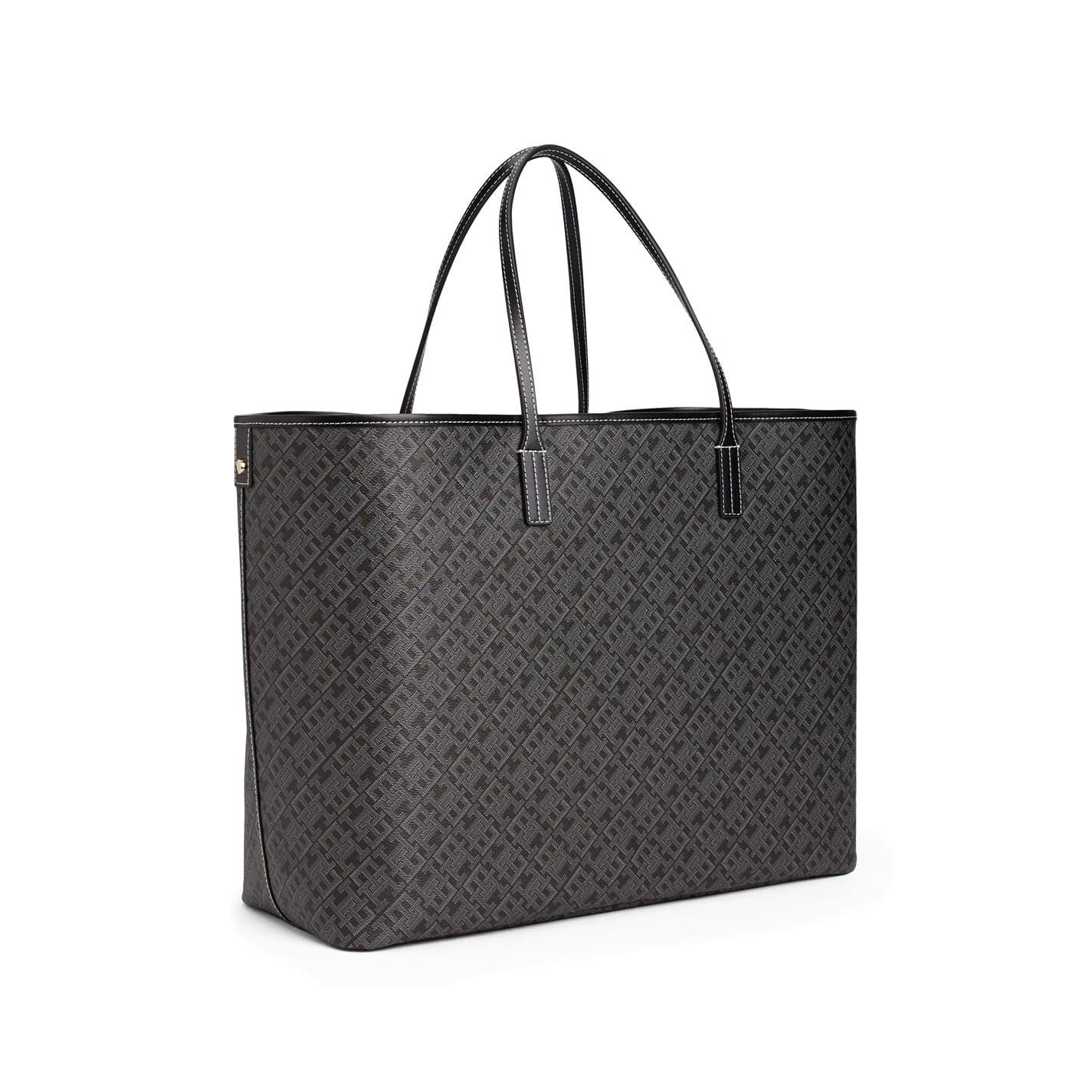 Tommy Hilfiger Mono Tote with Gold Tone Hardware