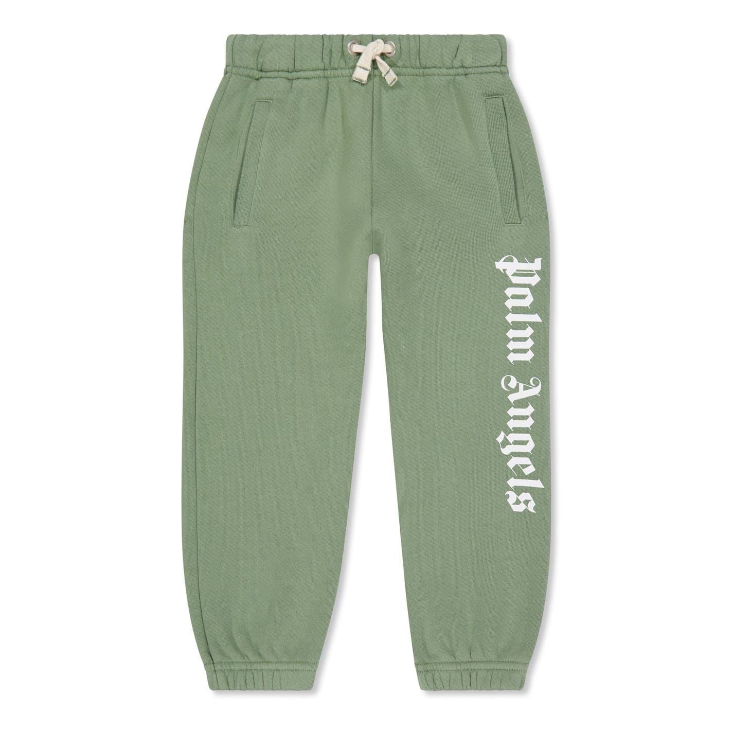 Palm Angels Lettering Regular Fit Joggers