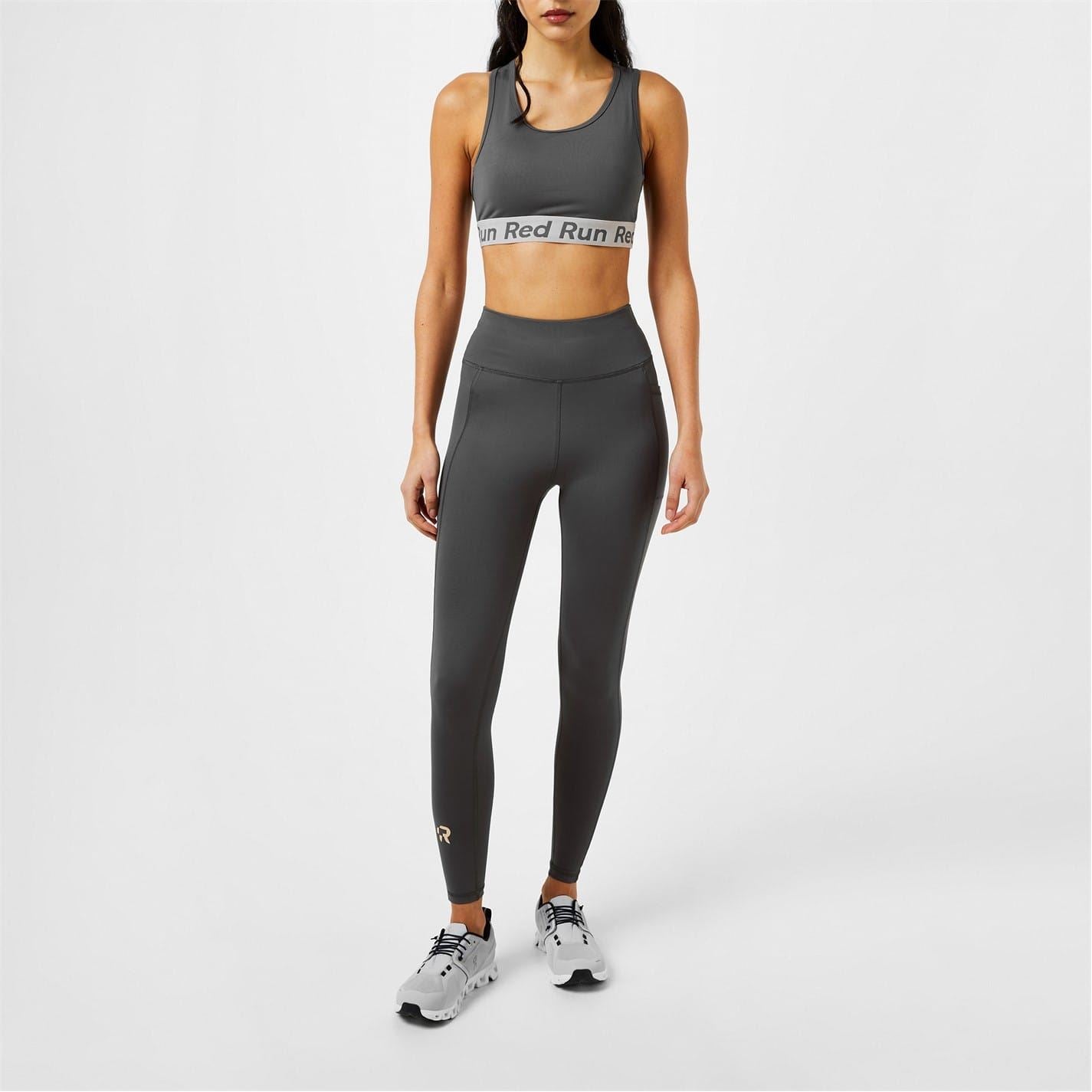 Red Run Sculpted Leggings