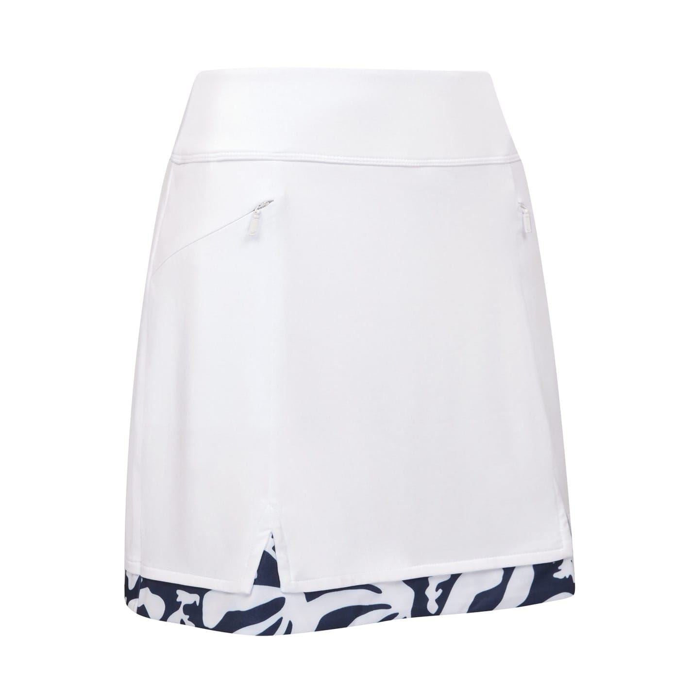 Callaway 17 Abstract Floral Patterned Mini Skort