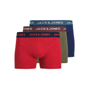 Jack and Jones Train 3 Pack Plain Design Truncks