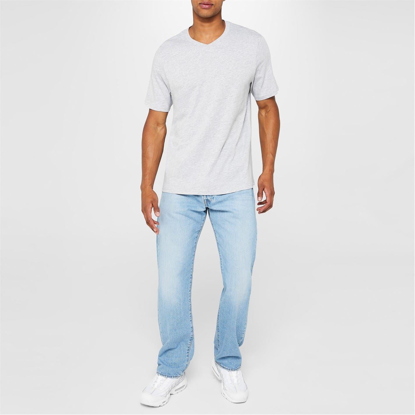 Donnay Mens Three Pack V Neck T-Shirt