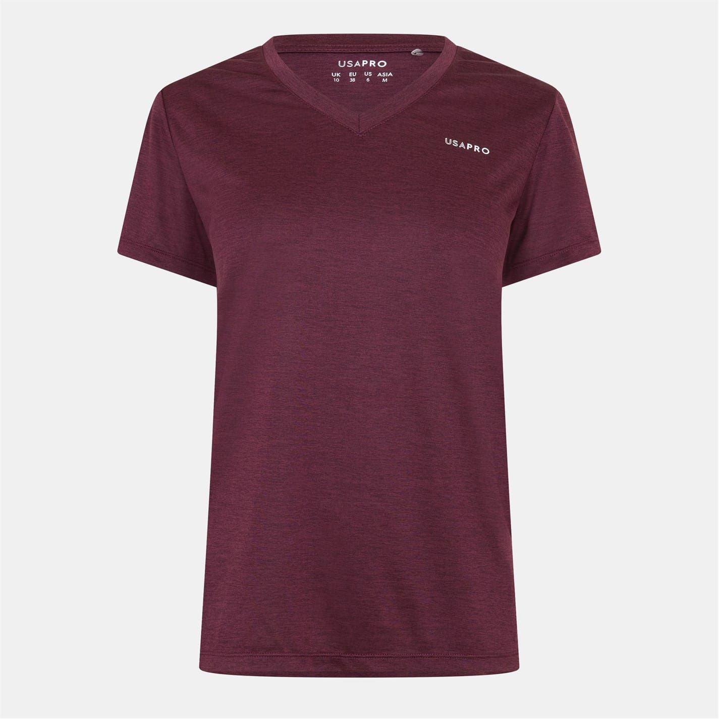 USA Pro Pro Tech V Tee Ladies