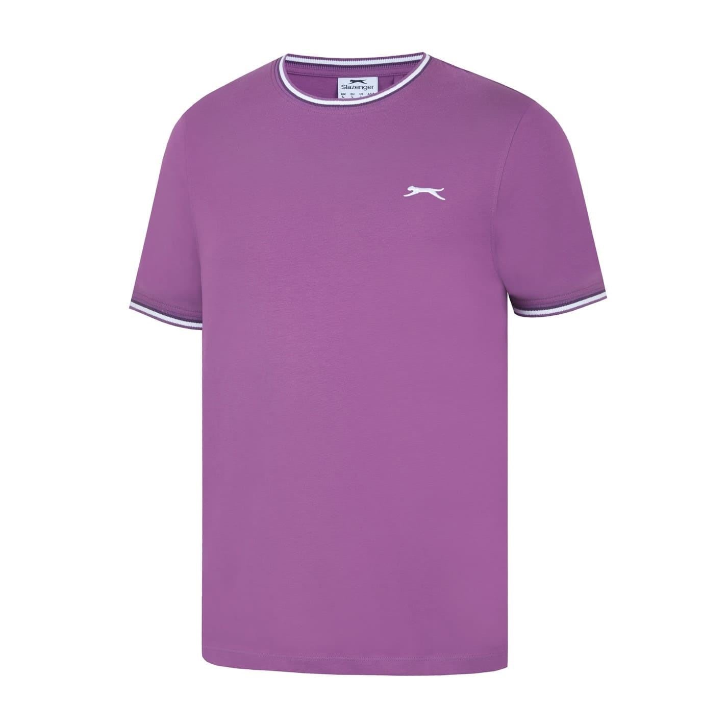Slazenger Mens Tipped T-Shirt