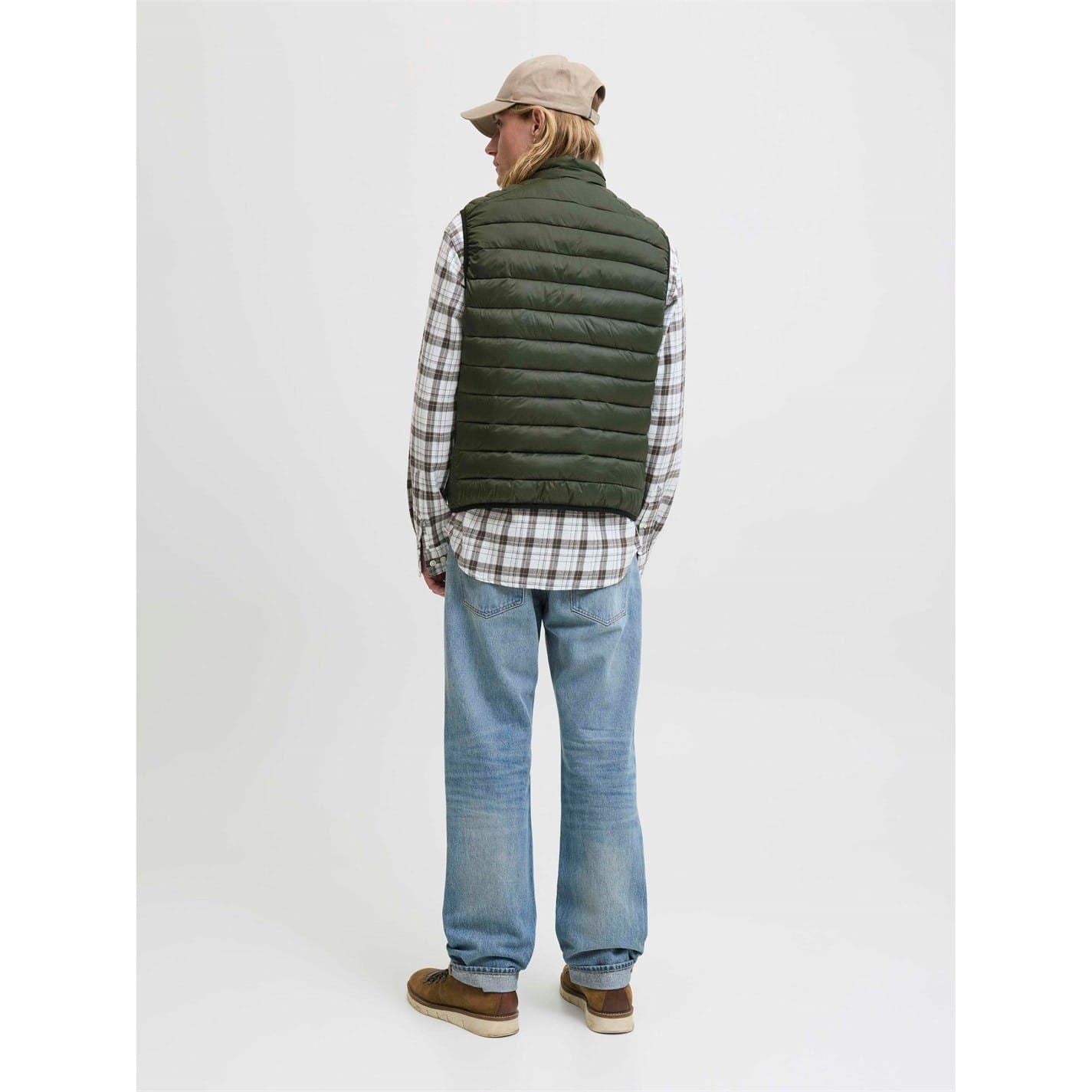 Jack and Jones Mens Puffer Gilet