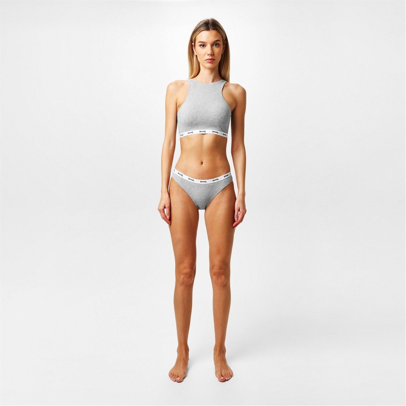 Lonsdale Crop Bra Ladies