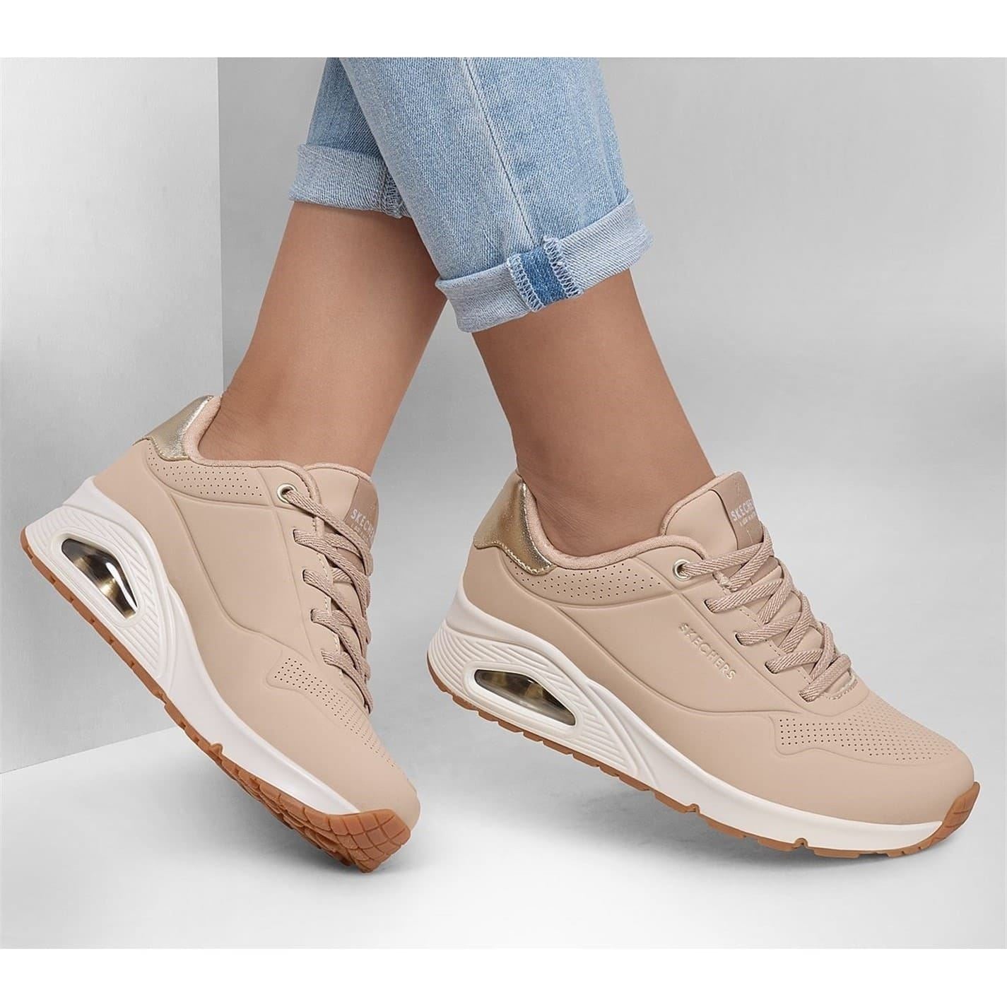 Skechers Womens Uno Stand On Air Trainers