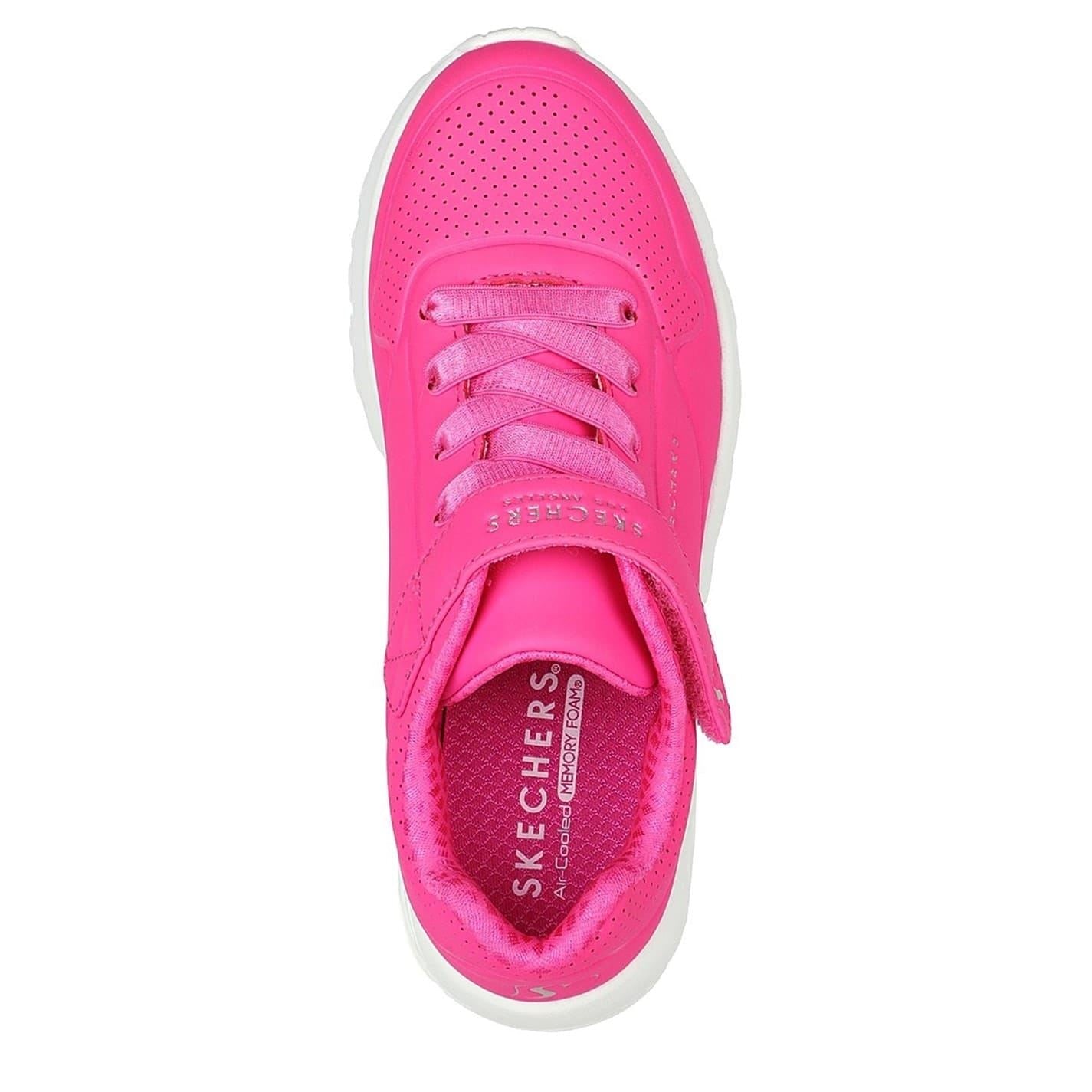 Skechers Uno Lite Round Toe Low Top Sneakers