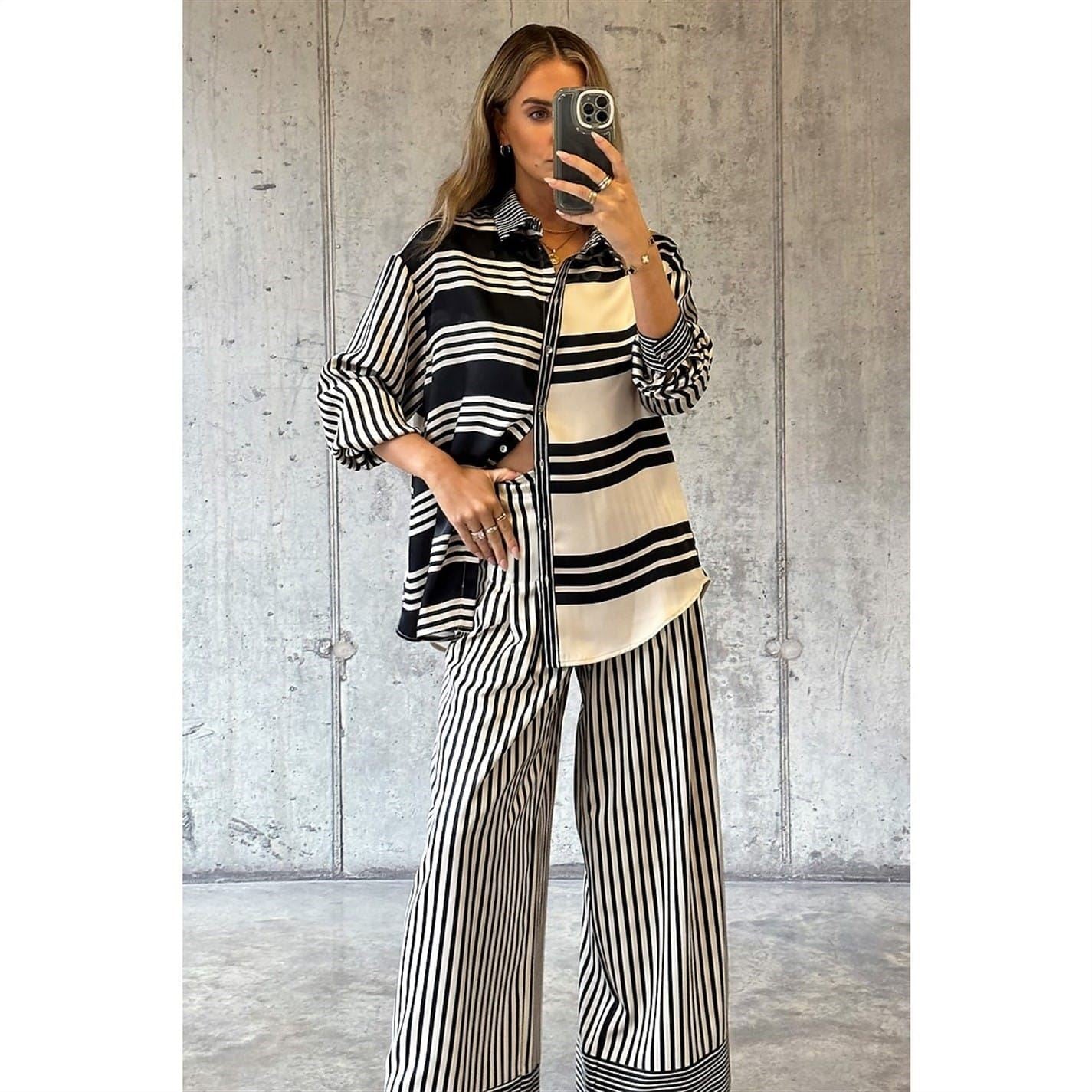 Never Fully Dressed Stripe Roz Shirt