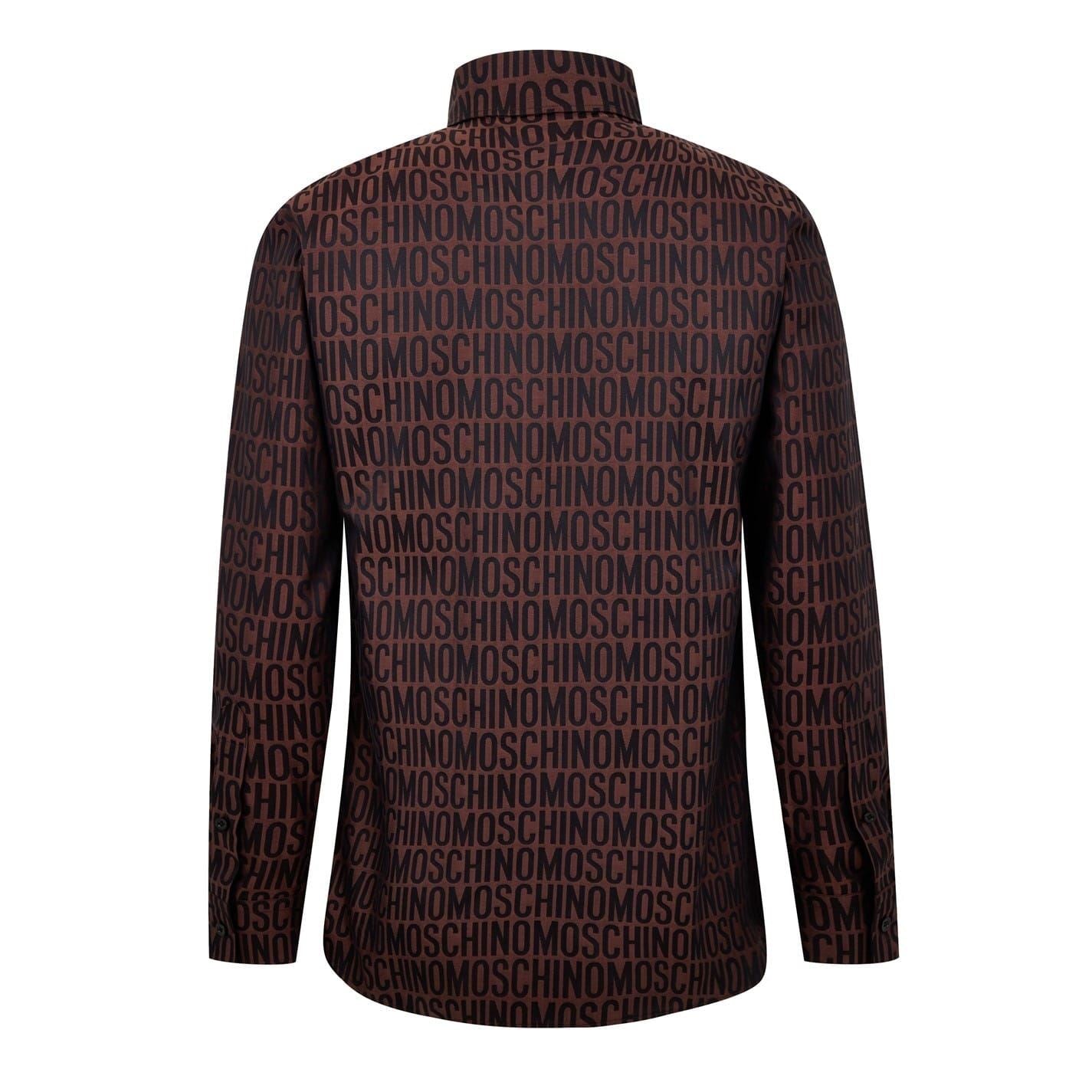 Moschino Regular Fit Long Sleeve Shirt