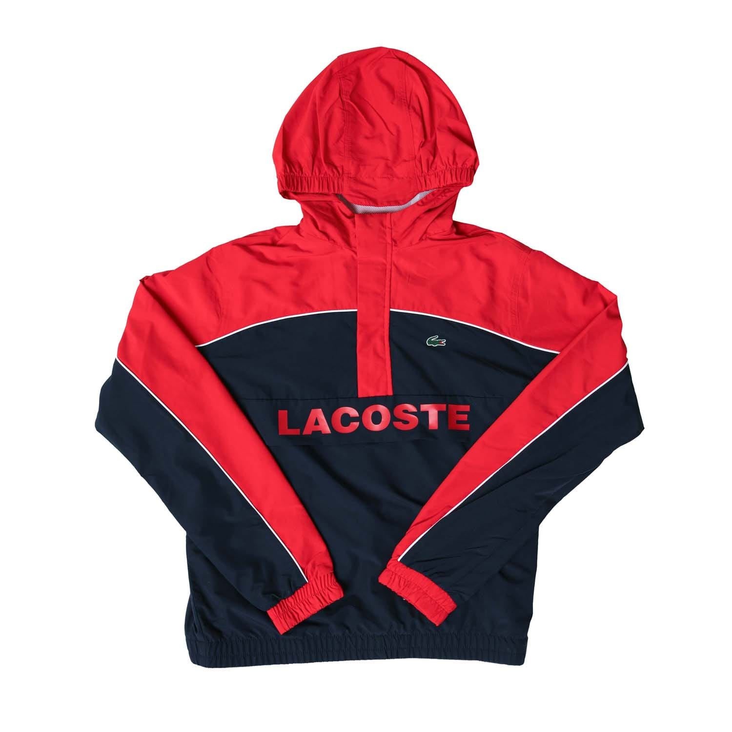 Lacoste Junior Water-Repellent Windbreaker Jacket