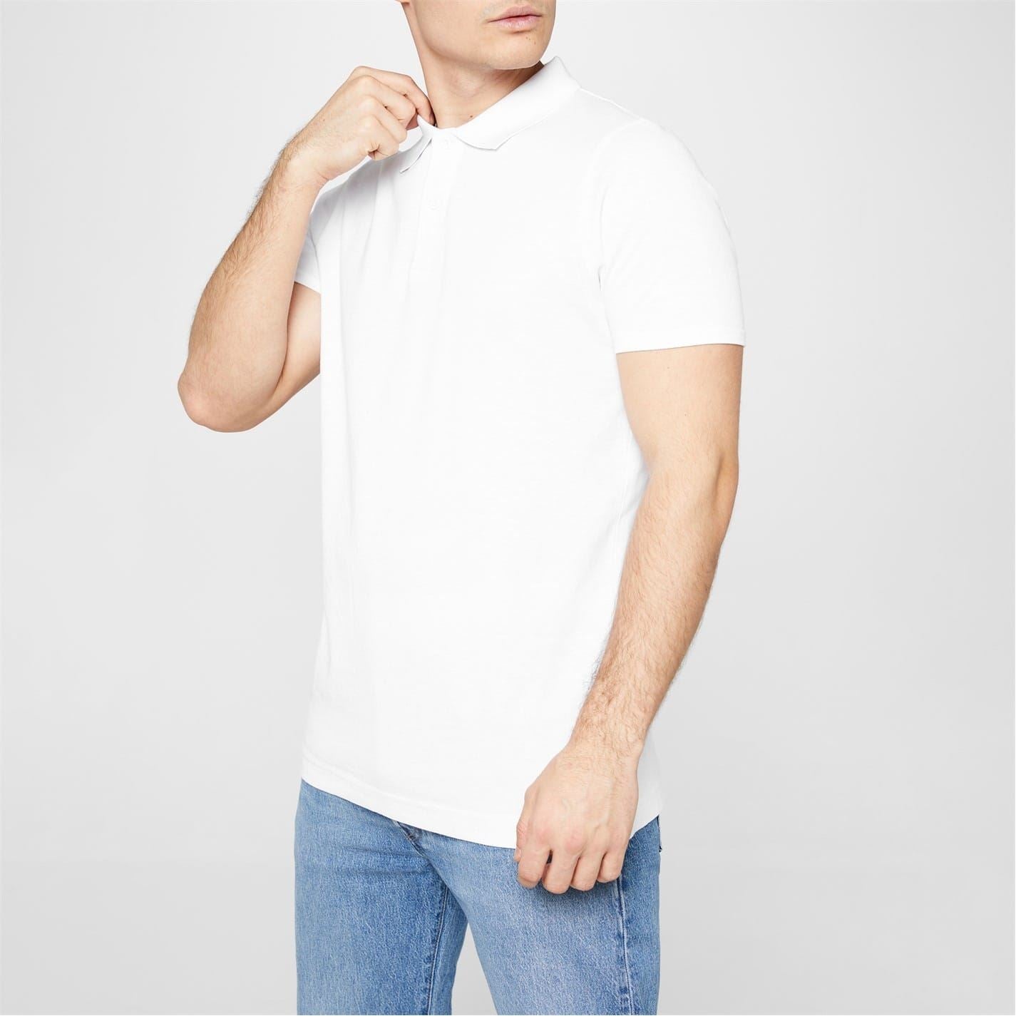 Donnay Mens Two Pack Polo Shirts