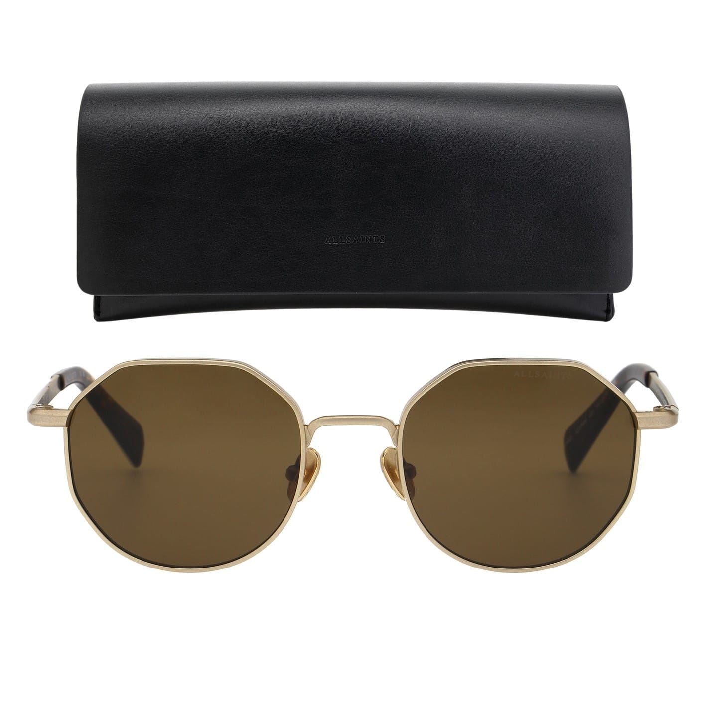 AllSaints Blake Hexagon Full Rim Sunglasses