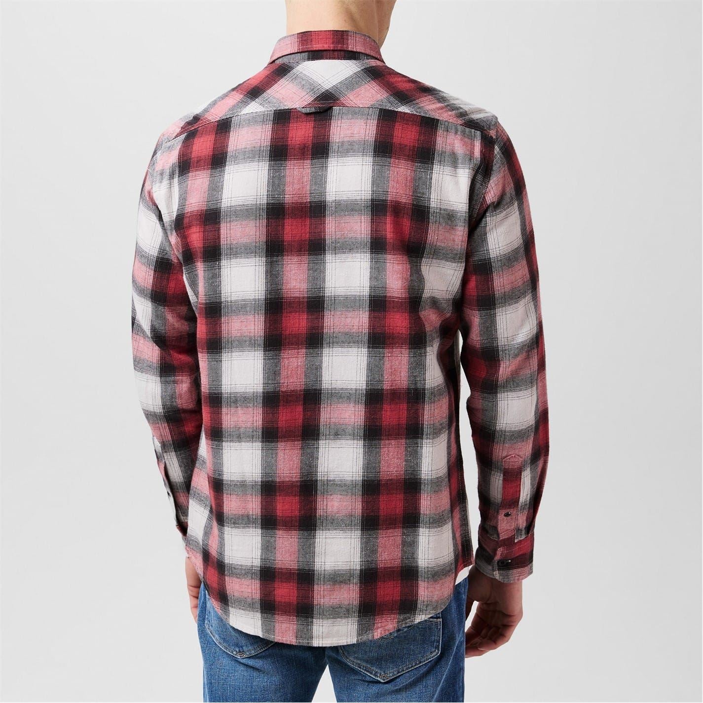 Replay Plaid Shirt Jacket
