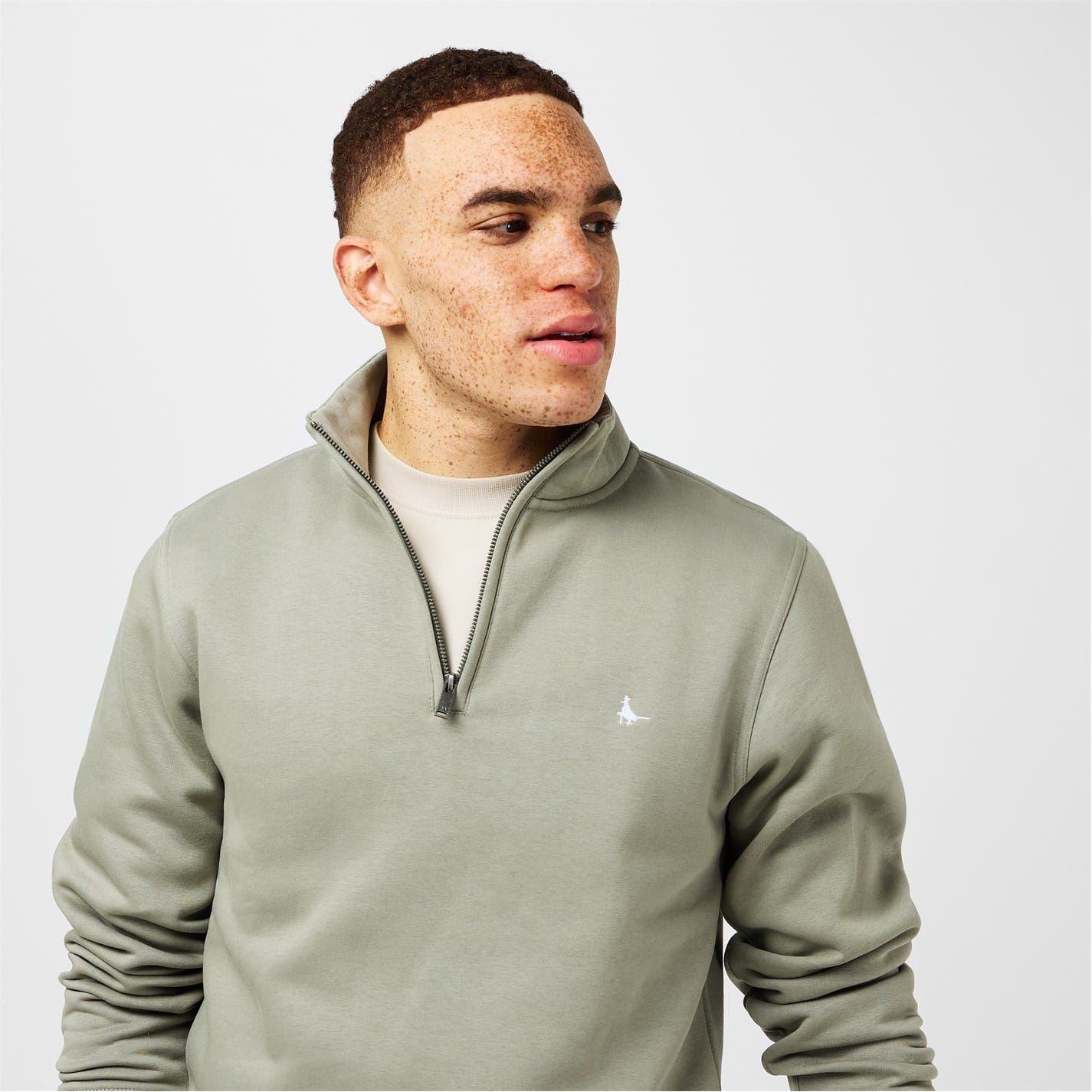 Jack Wills Barchester Quarter Zip Sweatshirt