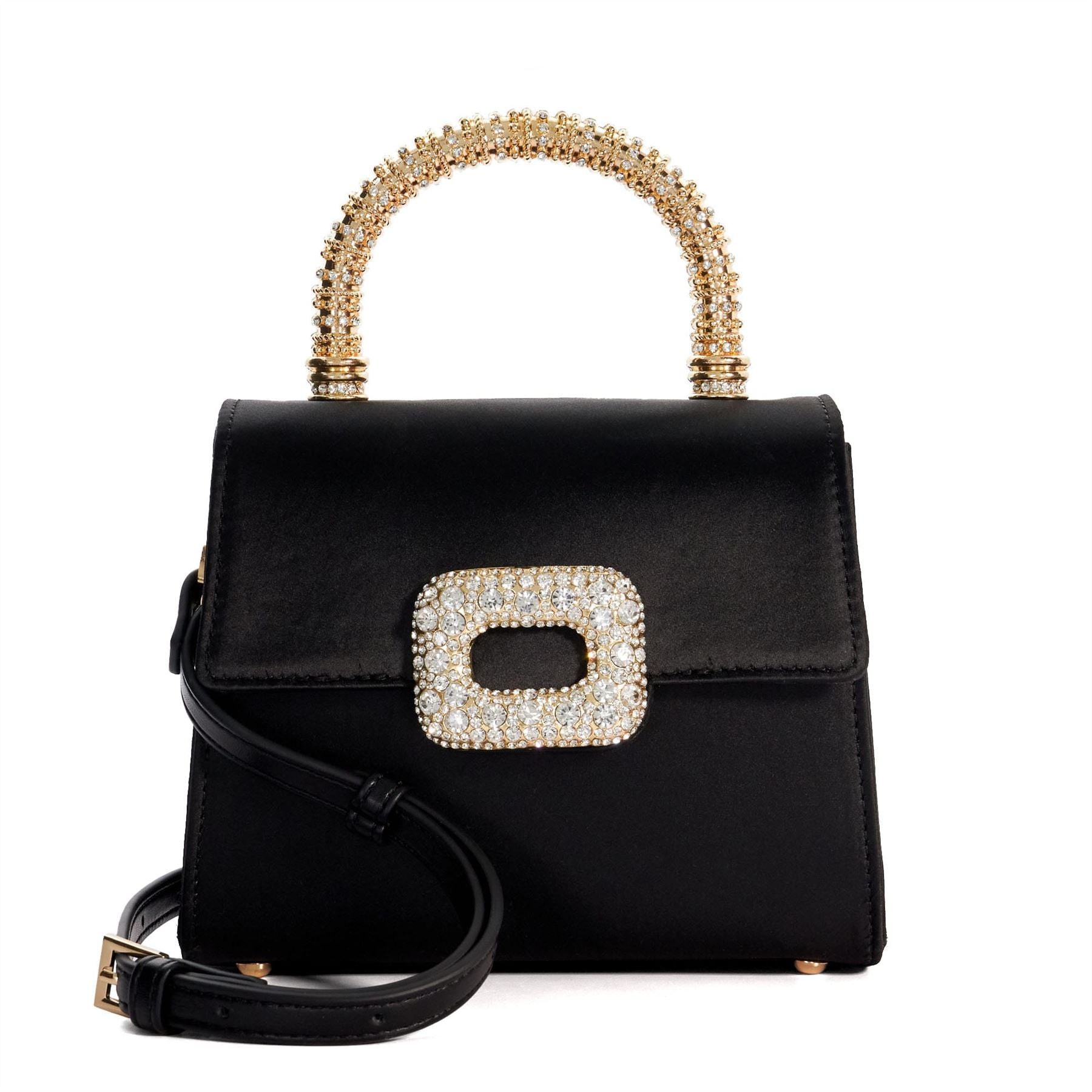 Dune London Bolenna Brooch Detail Top Handle Bag
