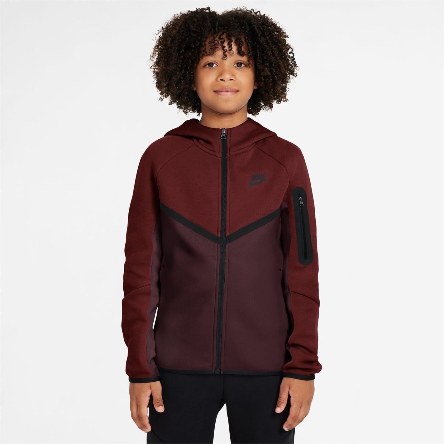 Nike Sportswear Tech Fleece Full Zip Hoodie Juniors