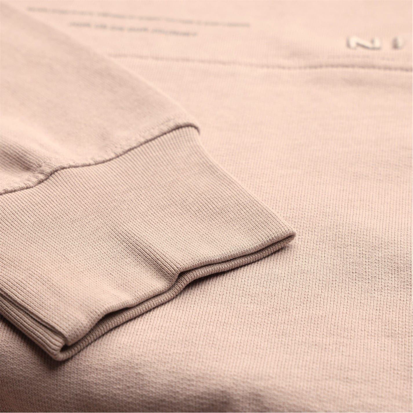 NICCE Embroidered Hooded Neck Long Sleeve Sweatshirt