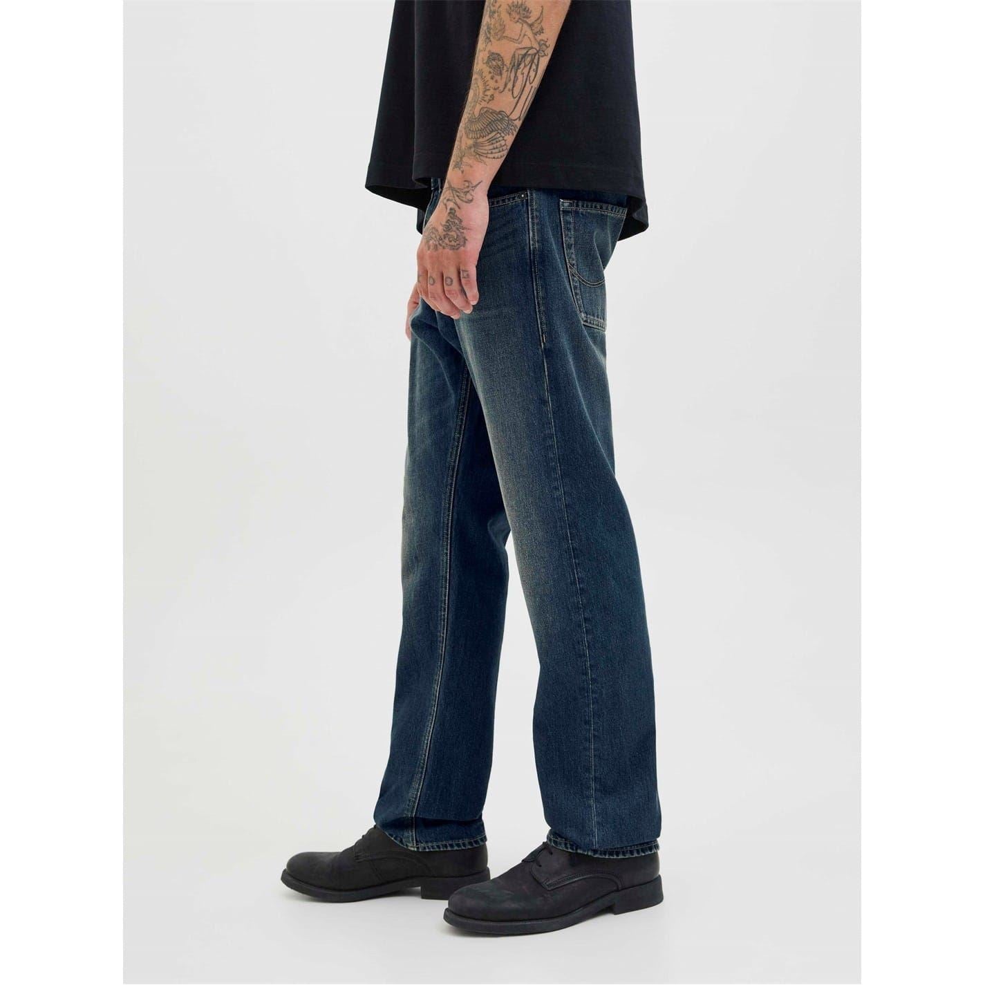 Jack and Jones Mens Straight Jeans