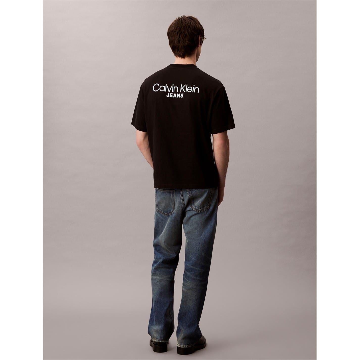 Calvin Klein Jeans Regular Fit Back Print T-Shirt