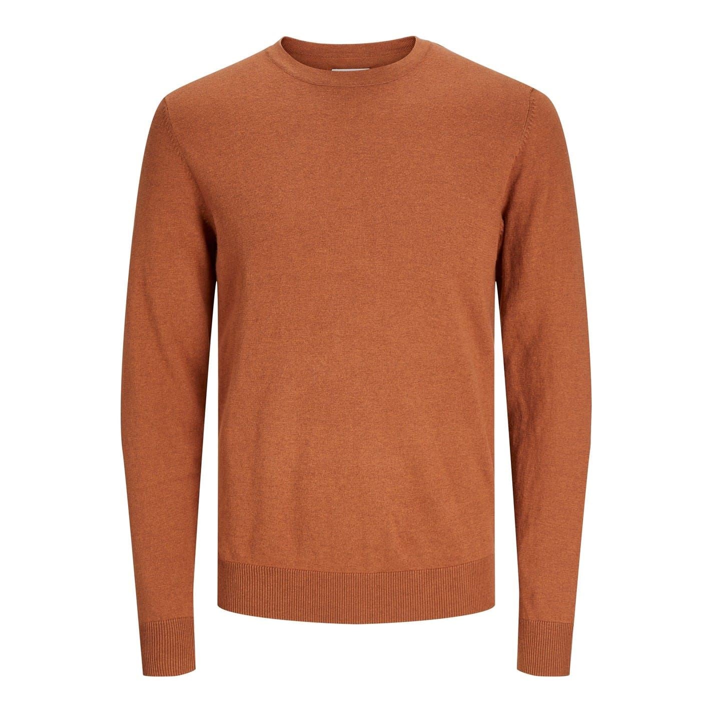 Jack and Jones Regular Fit Long Sleeve Knit Sweater