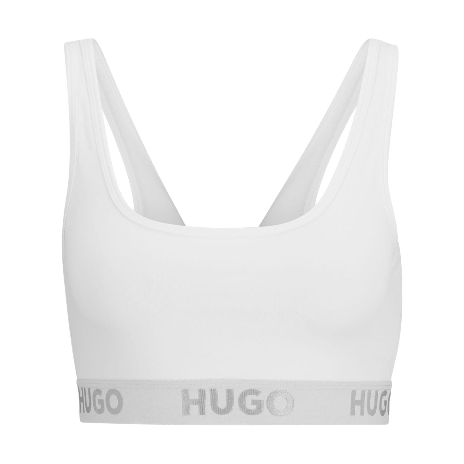 Hugo Sporty Logo Band Bralette