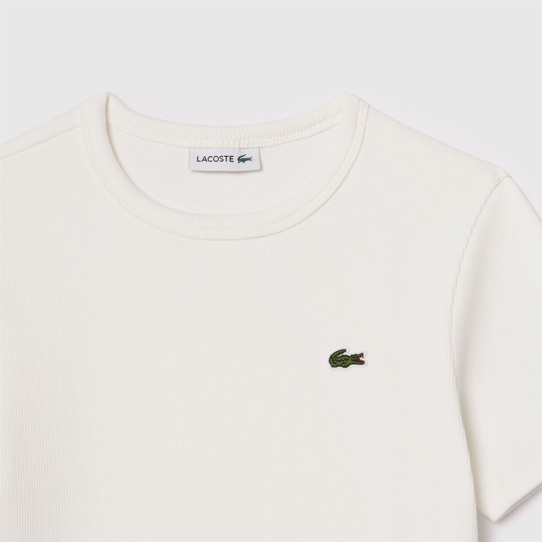 Lacoste Juniors Cotton Rib T-Shirt