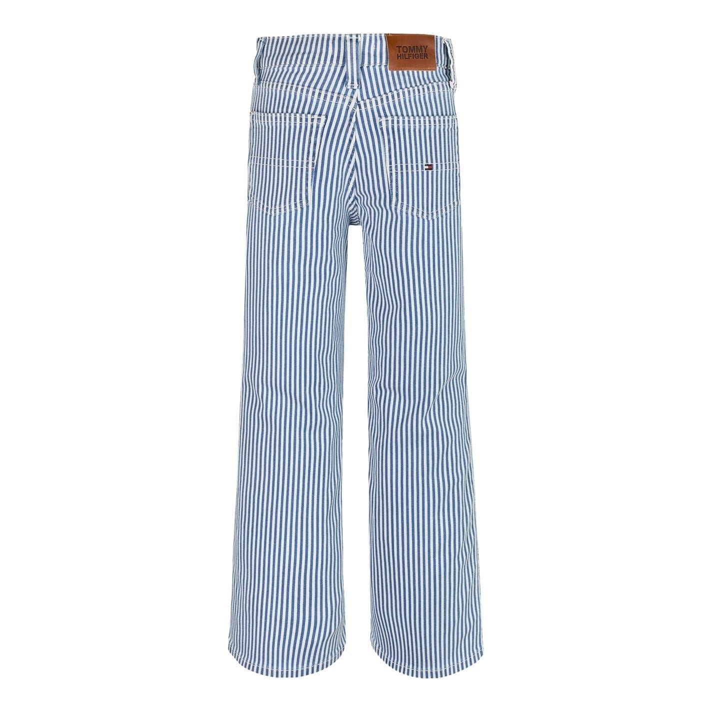 Tommy Hilfiger Wide Leg Straight Fit Jeans