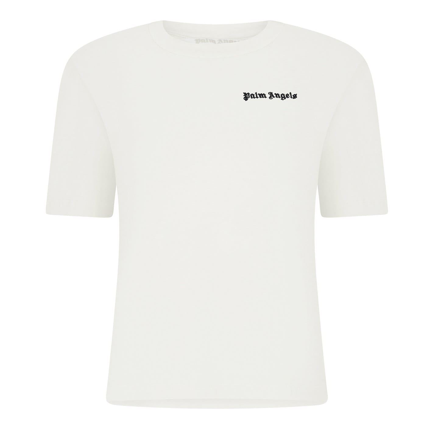 Palm Angels Embroidered Logo T-Shirt