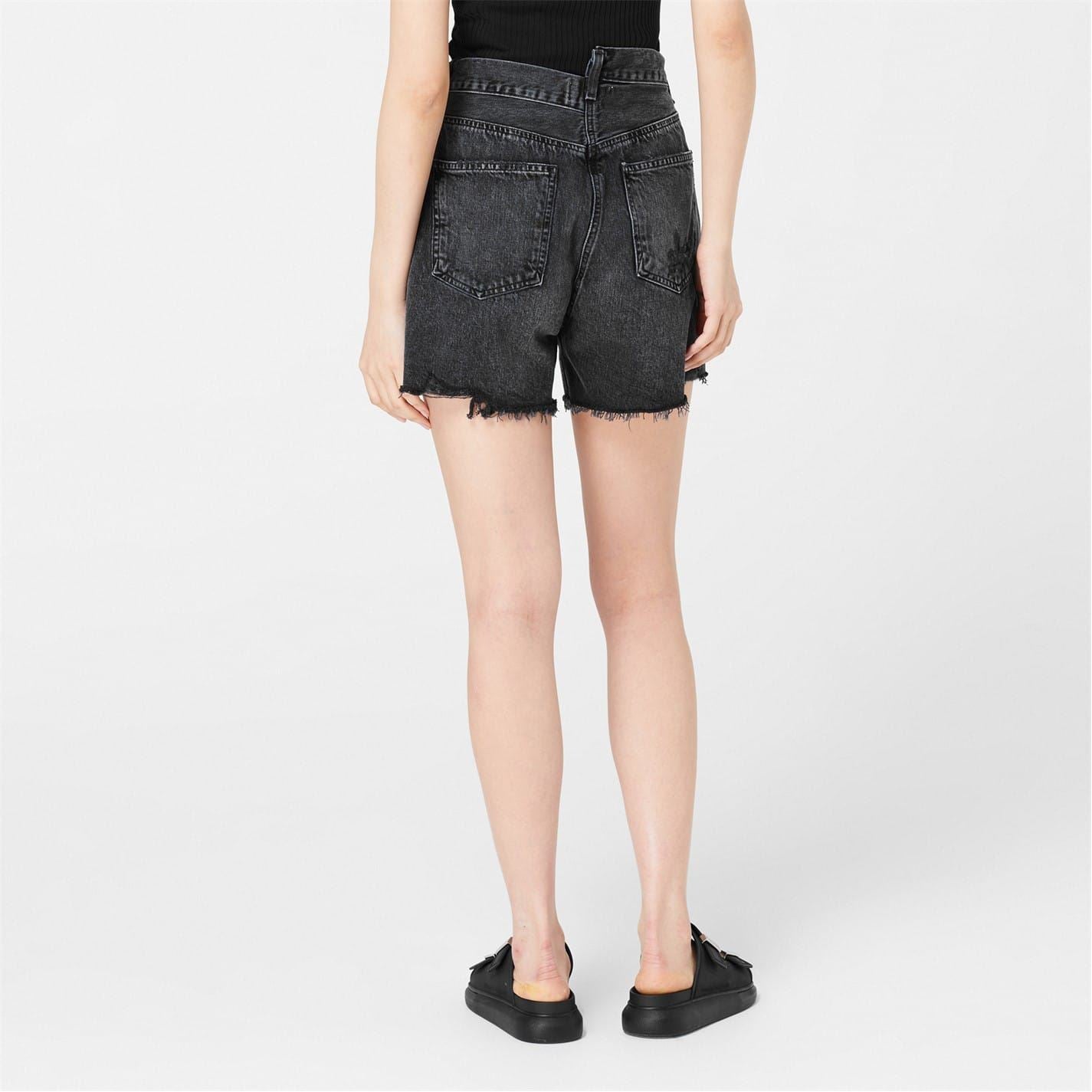 Agolde Criss Cross Shorts
