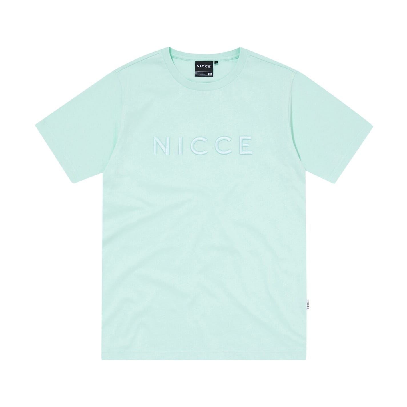 Nicce Mens Mercury T-Shirt   Oatmeal Marl