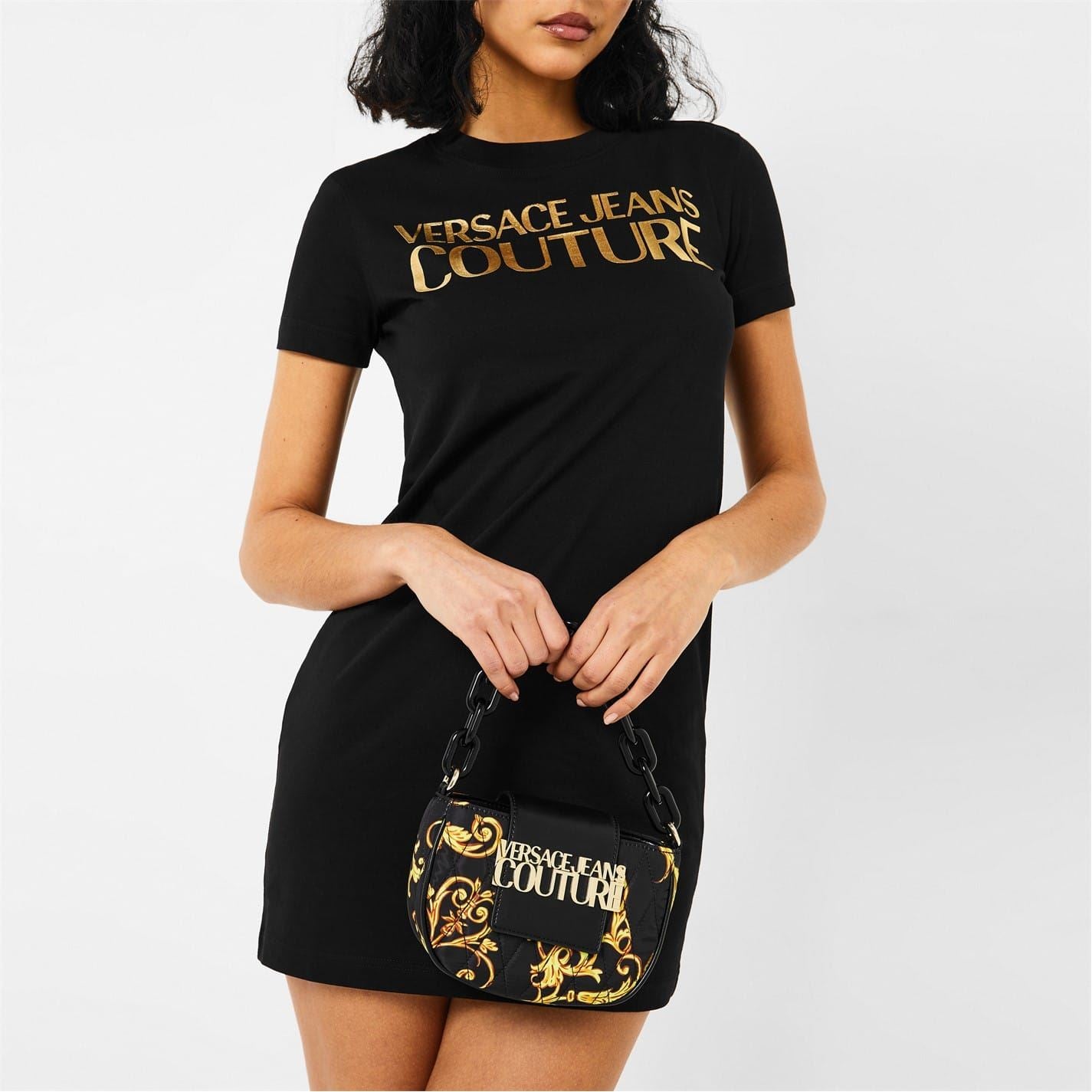 Versace Jeans Couture Jersey Basic Logo Dress