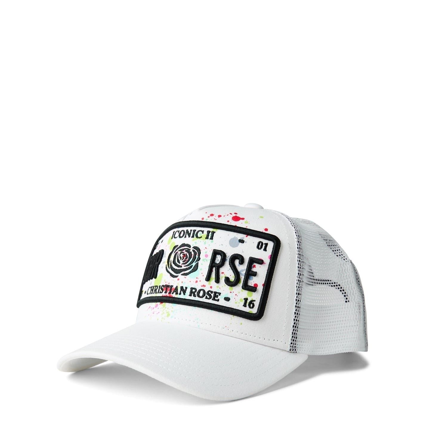 Christian Rose Ii Plate Trucker Cap