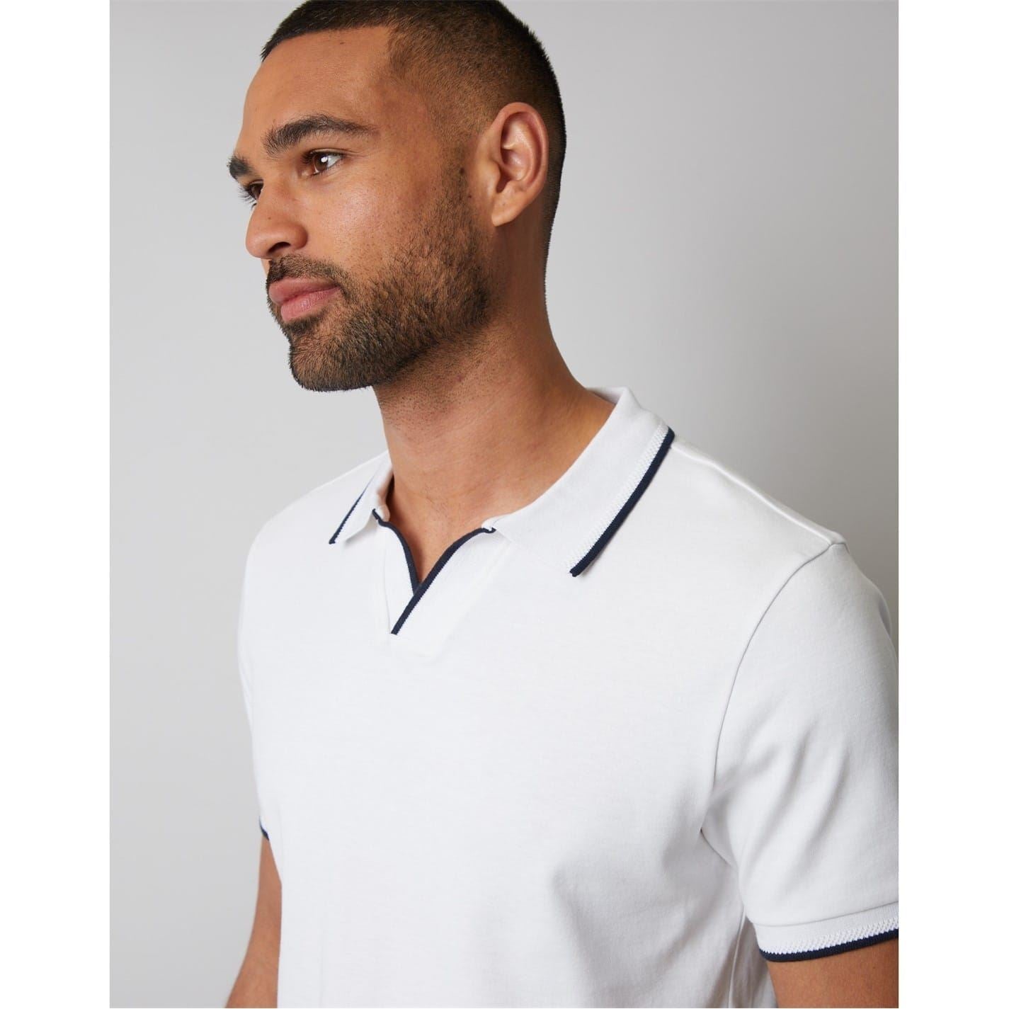 Threadbare Polo Marriage Regular Fit Short Sleeve Shirt