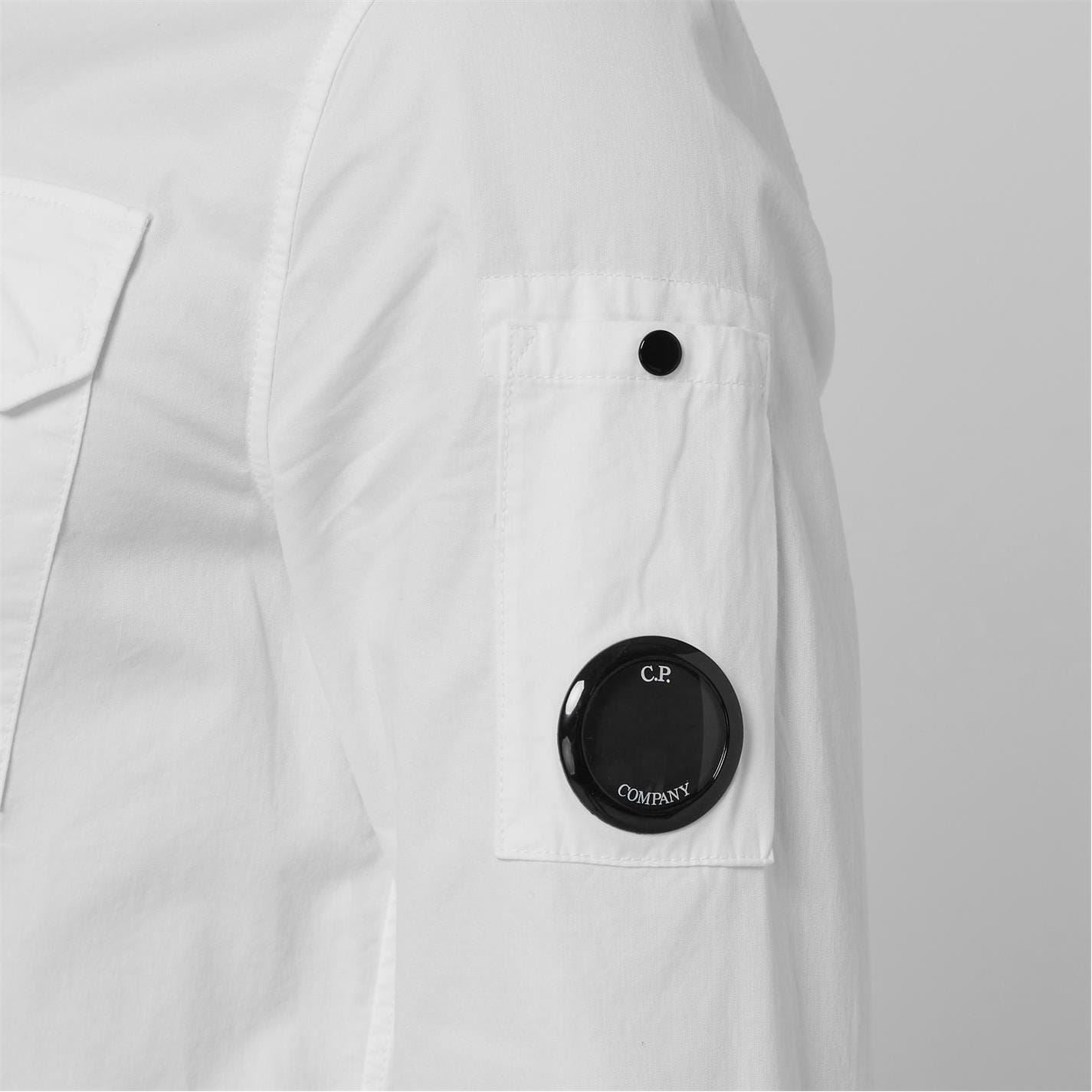 C.P. Company Mens Gabardine Lens Overshirt