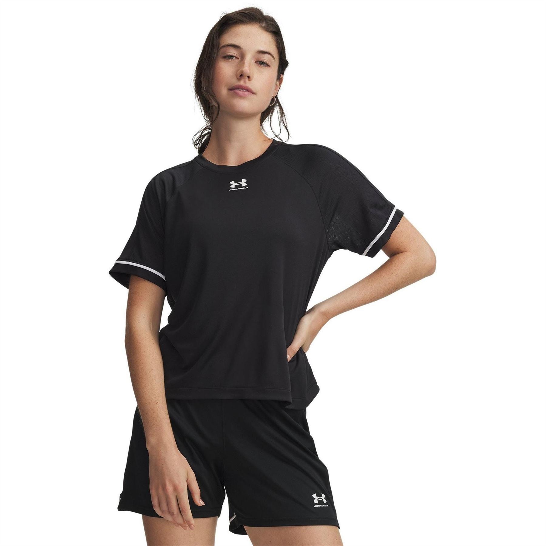 Under Armour Challenger Boxy Fit Crew Neck Short Sleeve T-Shirt