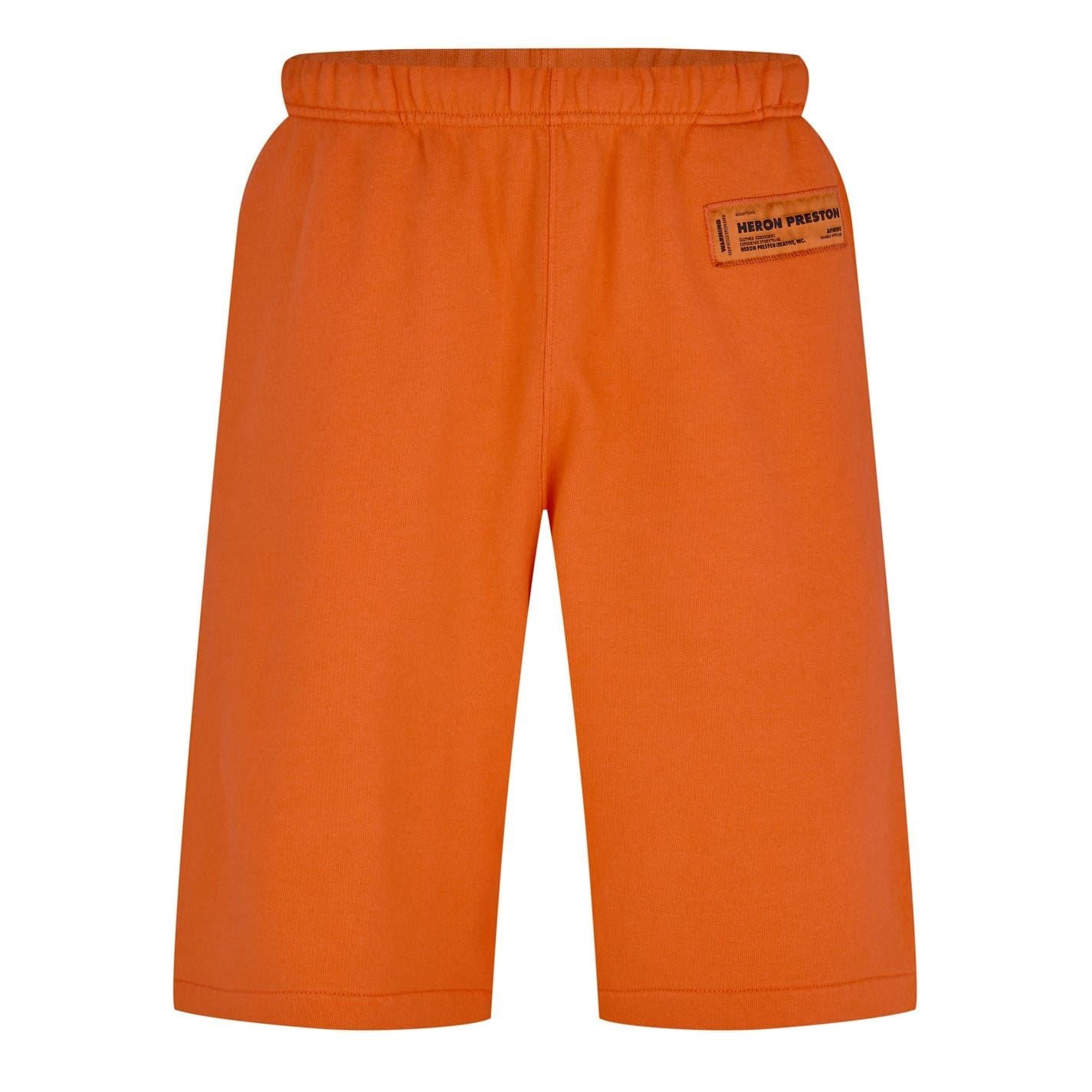 Heron Preston Sweat Shorts Logo Print