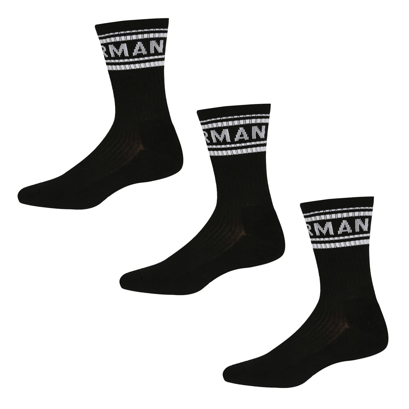 Ben Sherman Mens Sherman 3 Pack Sport Socks