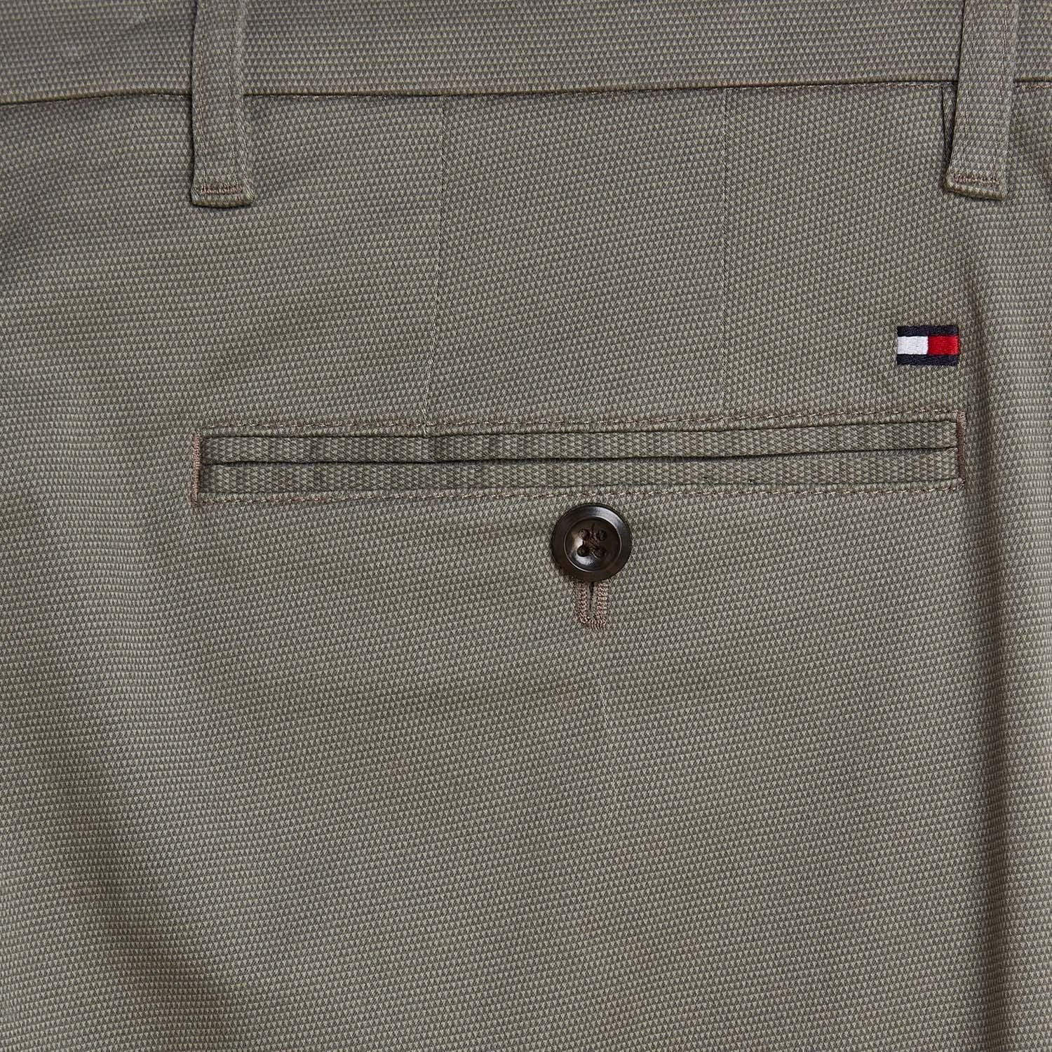 Tommy Hilfiger Denton Printed Straight-Fit Chinos