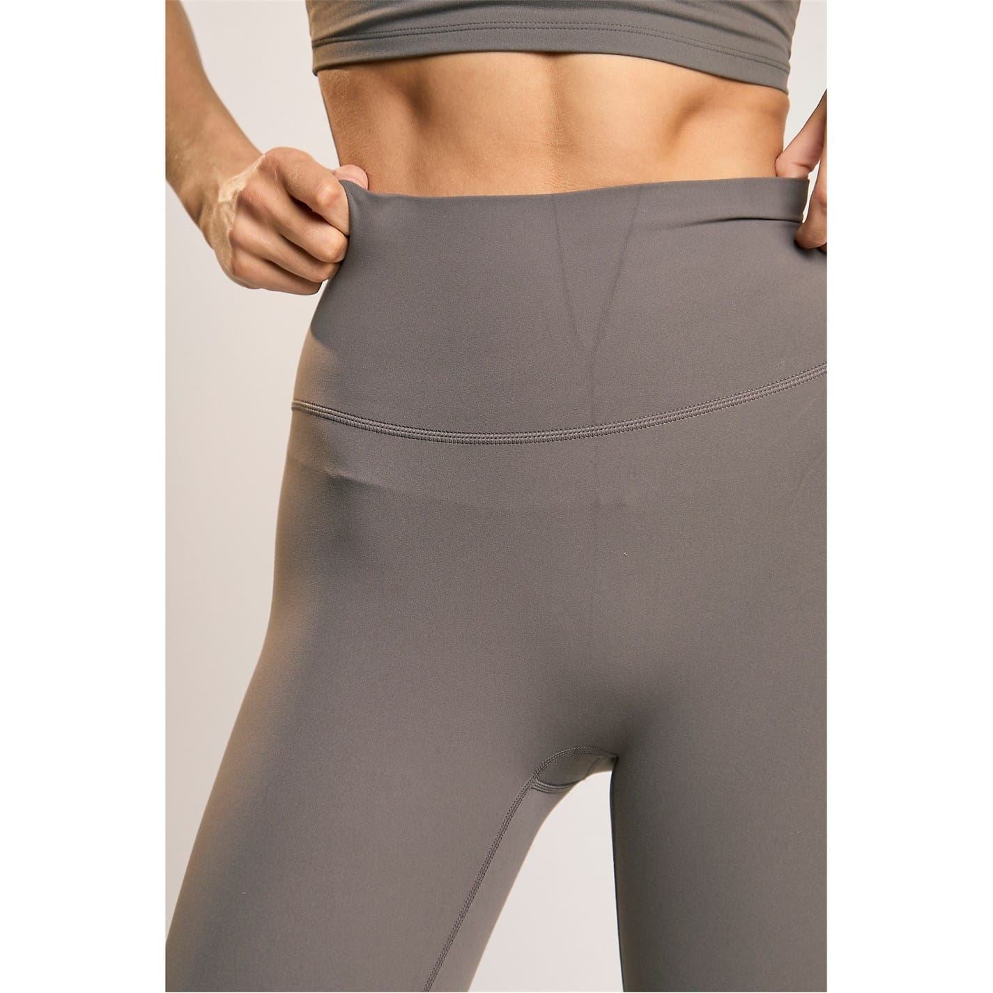 Agon Khaki Flare Leggings
