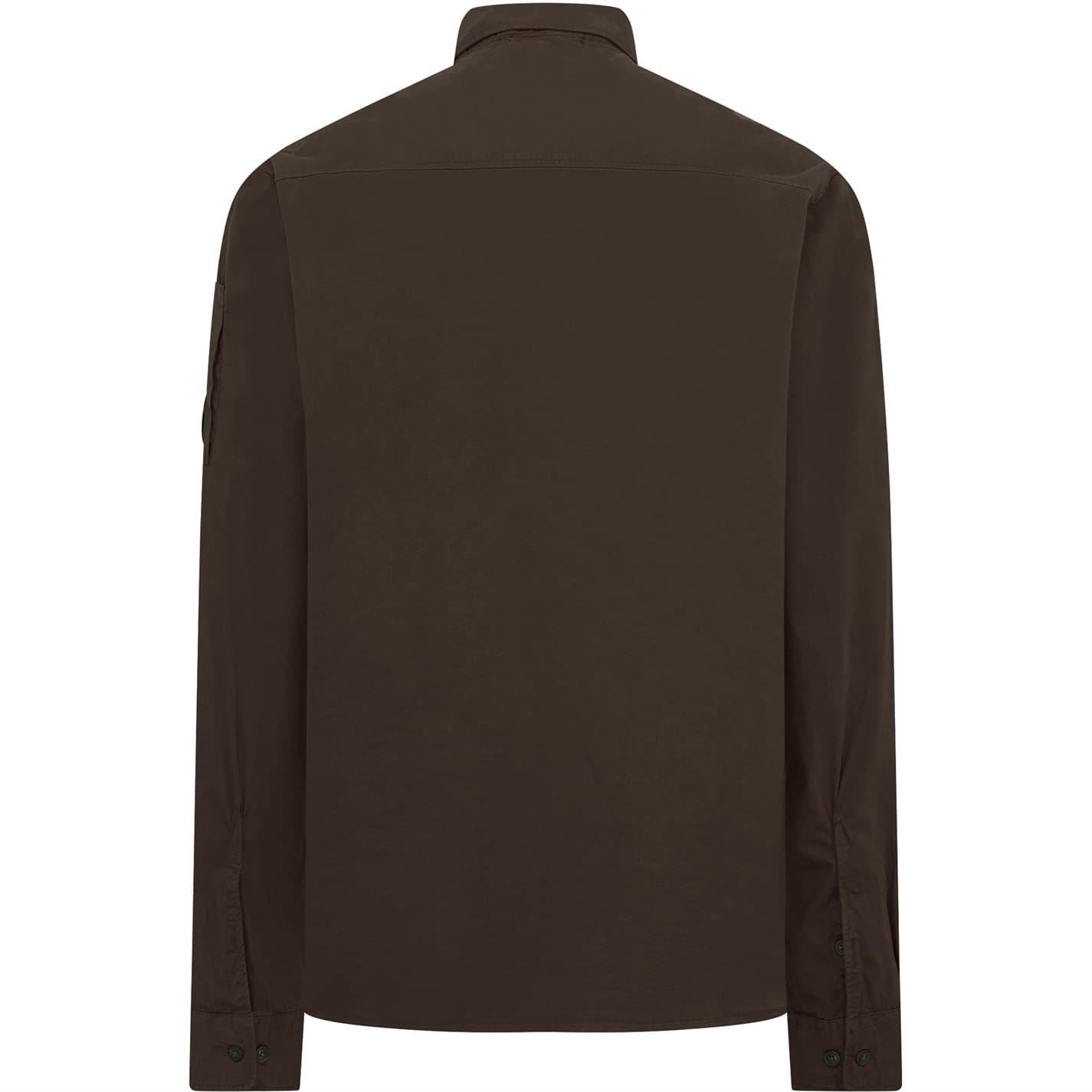 C.P. Company Mens Gabardine Lens Overshirt