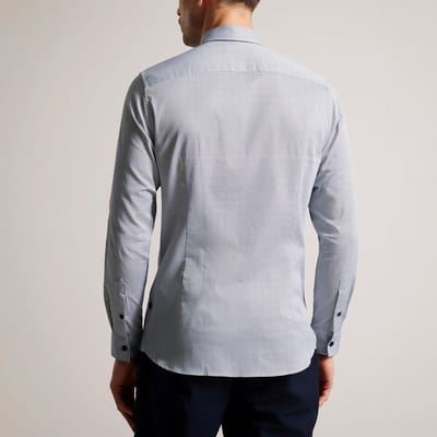 Ted Baker Alham Long Sleeve Fine Geo Stretch Shirt