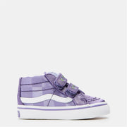 Vans Sk8 Mid Reissue V Satin Rose Hi Top Sneakers