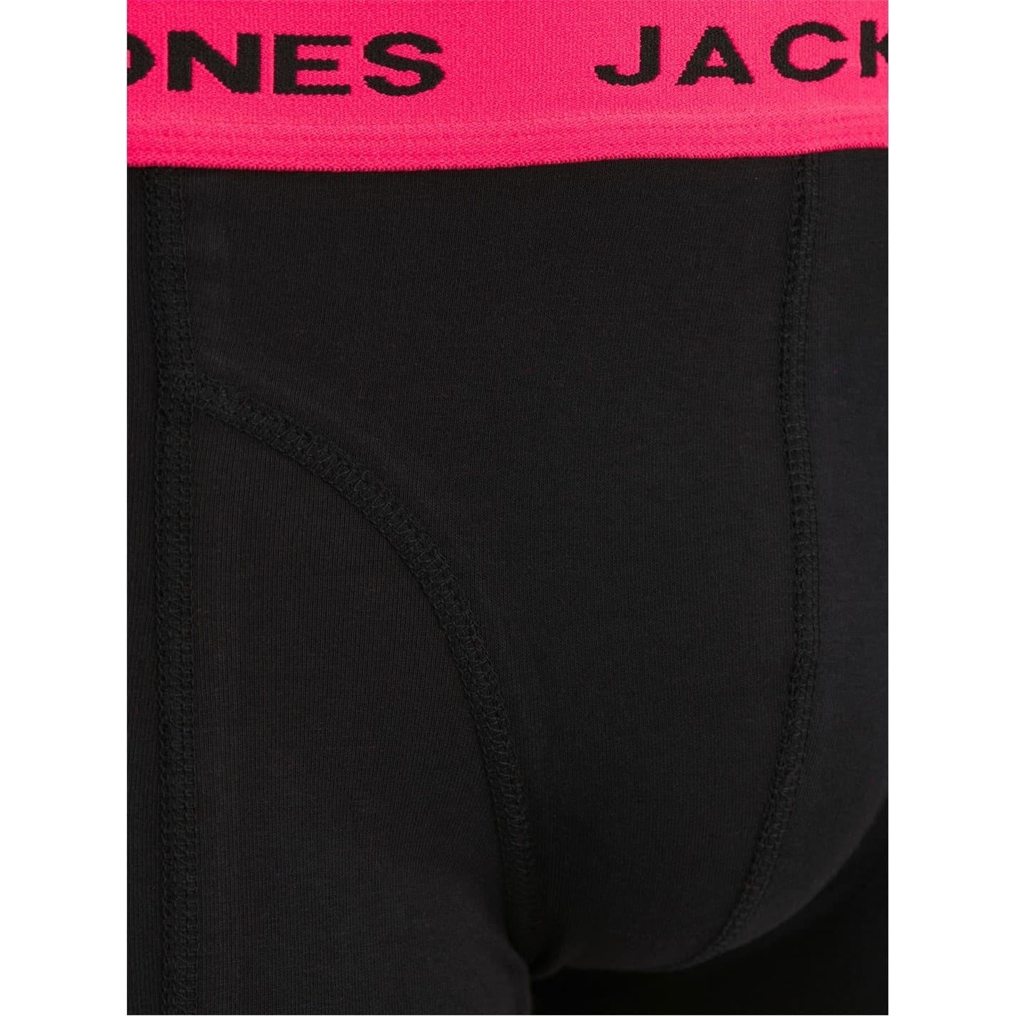 Jack and Jones 3 Pack Plain Design Trunks