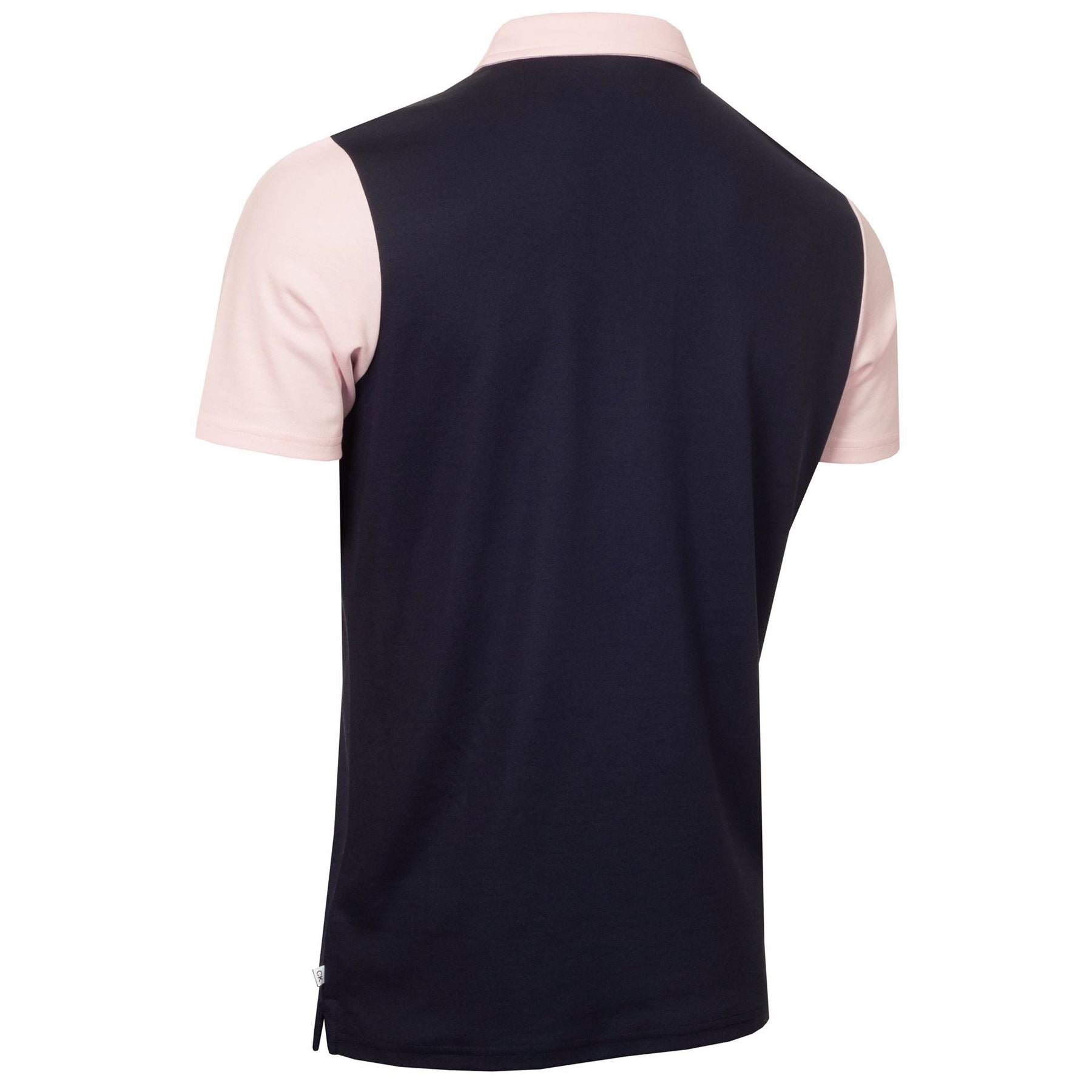 Calvin Klein Golf Embroidered Collared Neck Short Sleeve Polo Shirt