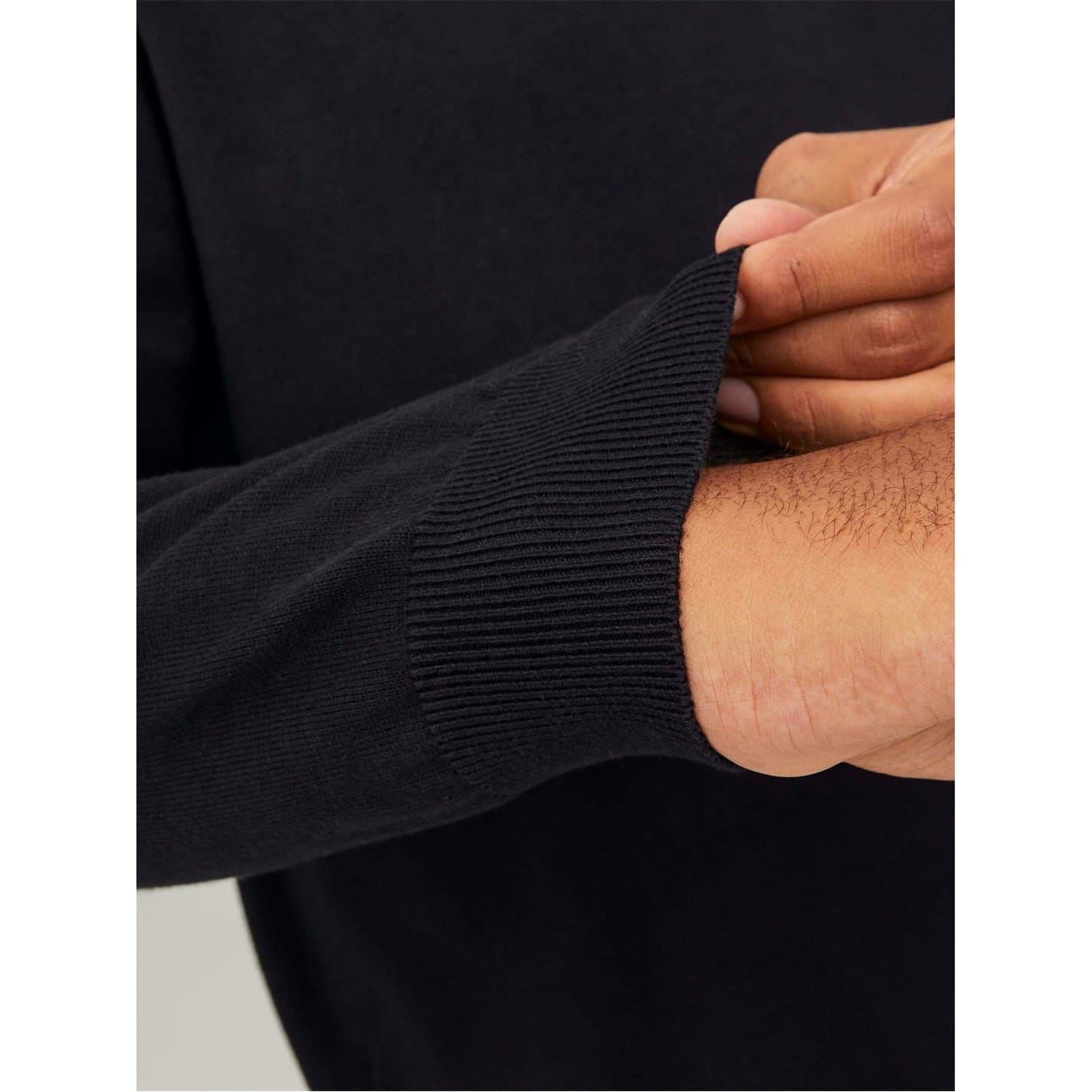 Jack and Jones Plus Crew Neck Long Sleeve Sweater