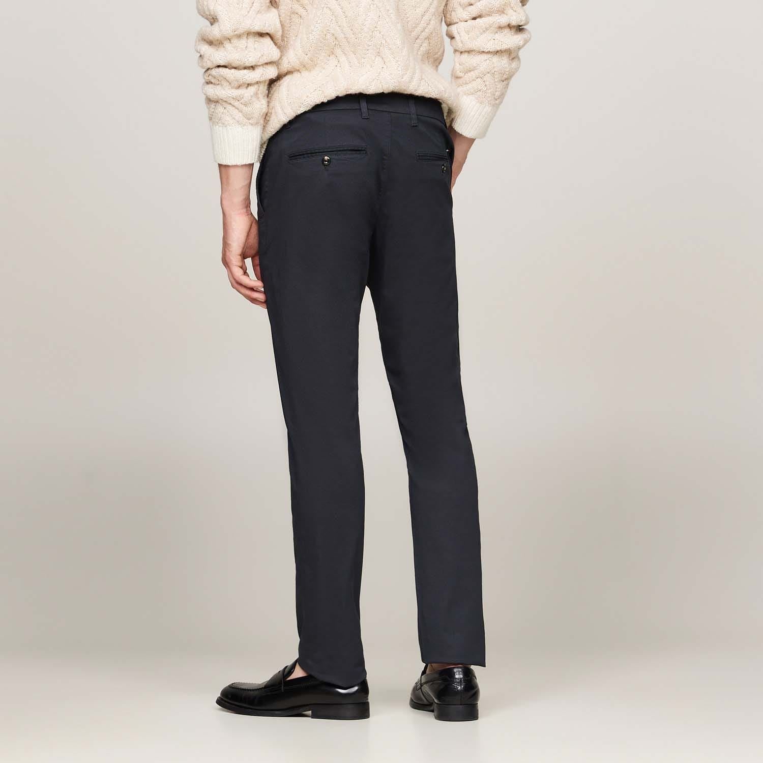 Tommy Hilfiger Bleecker Stretch Cotton Printed Slim-Fit Chinos